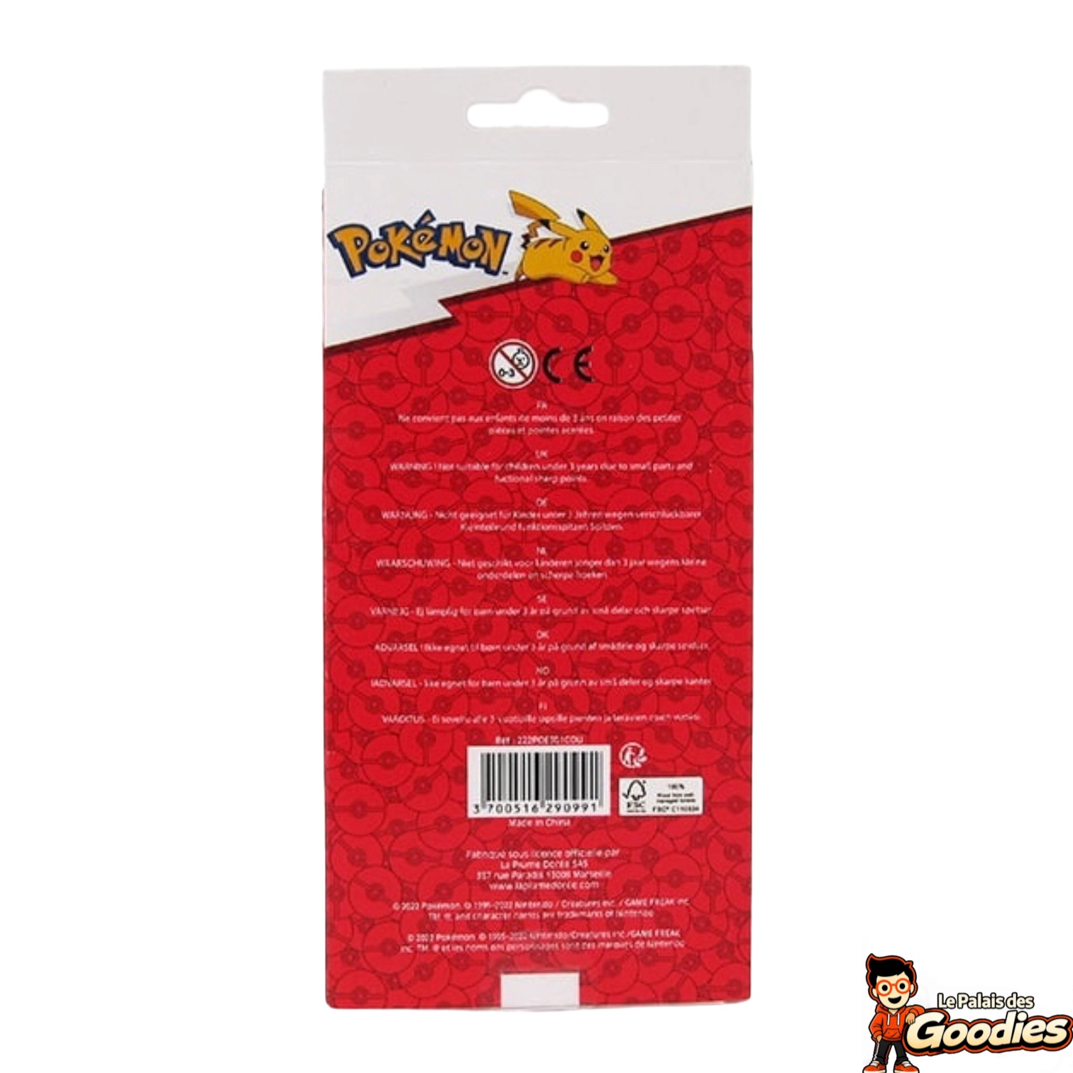 Pokémon : Lot de 12 crayons couleur