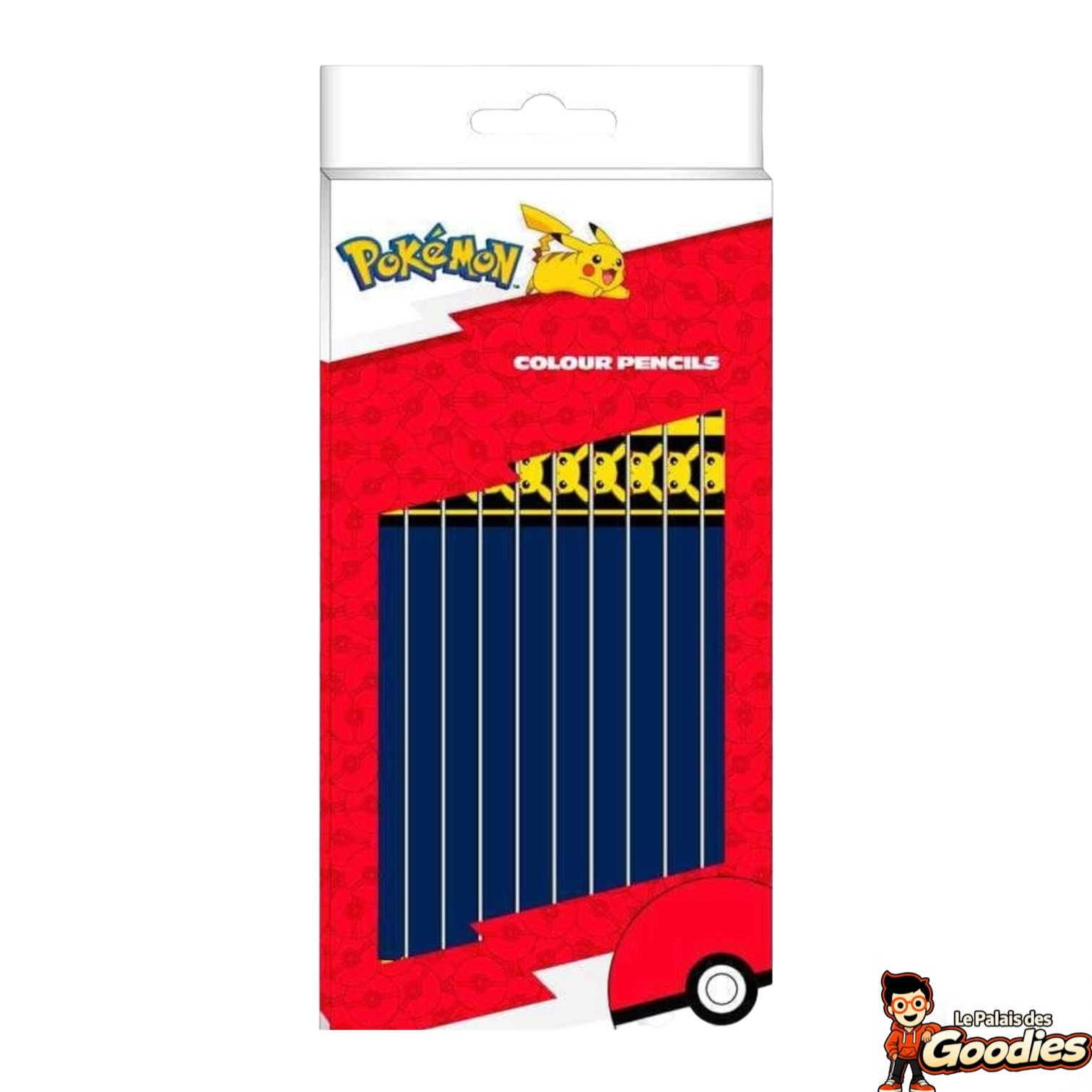 Pokémon : Lot de 12 crayons couleur