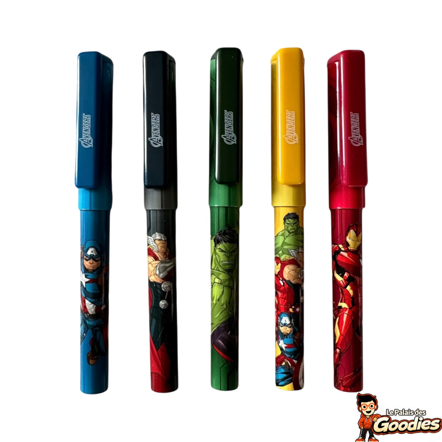 Marvel - Avengers : Lot de 5 stylos