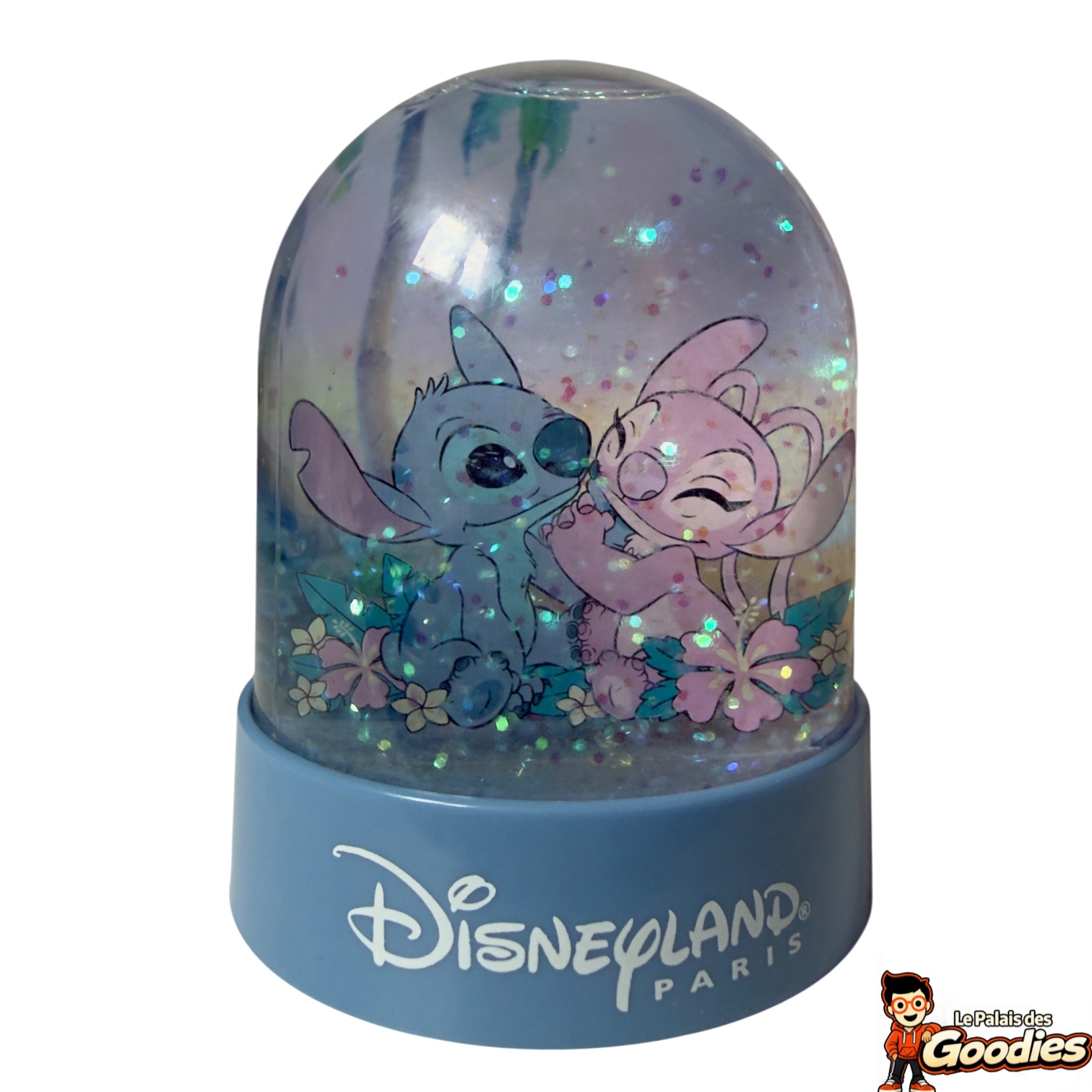 Disney - Lilo et Stitch : Boule à neige Stitch et Angel