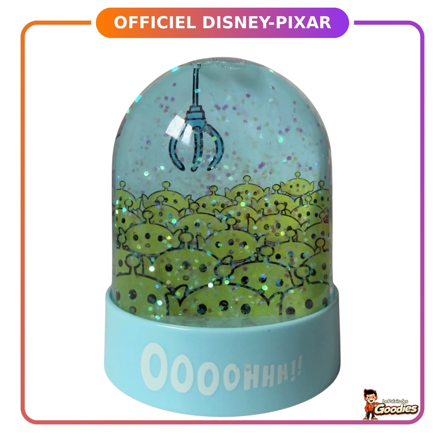 Disney Pixar - Toy Story : Boule à neige Woody, Buzz et les aliens