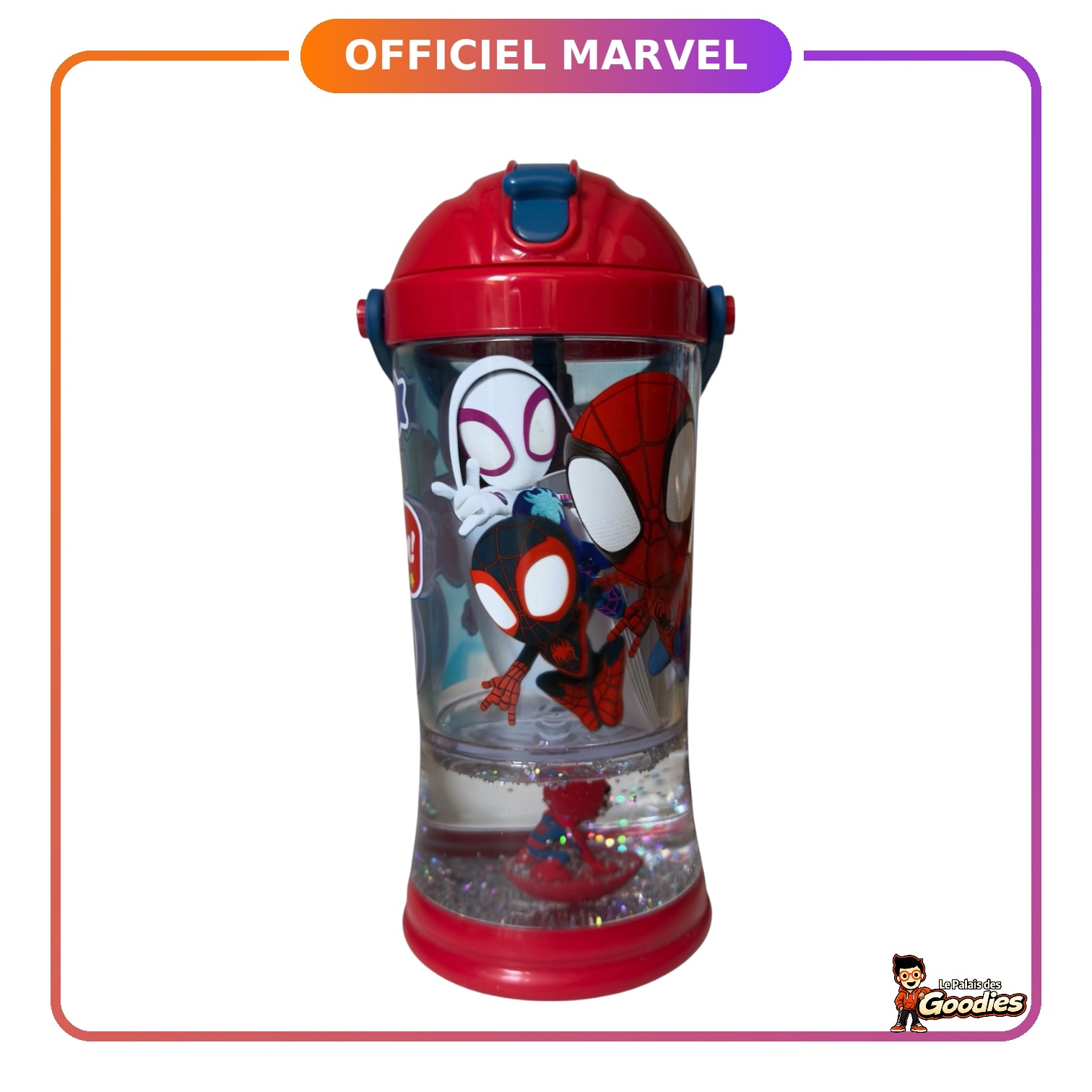 Marvel - Spidey et ses amis extraordinaires : Gourde à paille