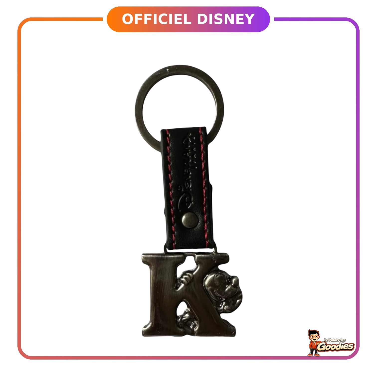 Disney - Mickey Mouse : Porte-clé lettre "K"