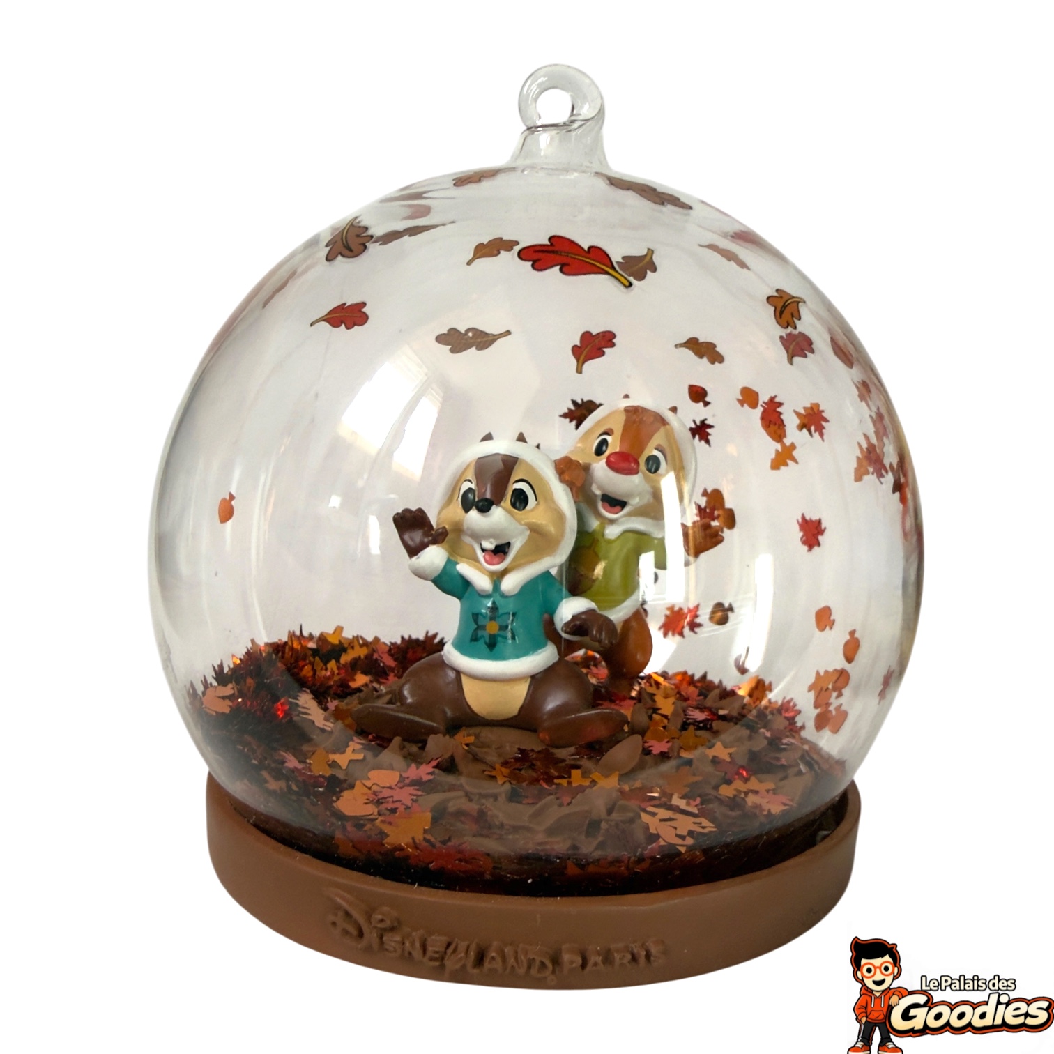 Disney - Tic et Tac : Boule de Noël Dôme Hiver