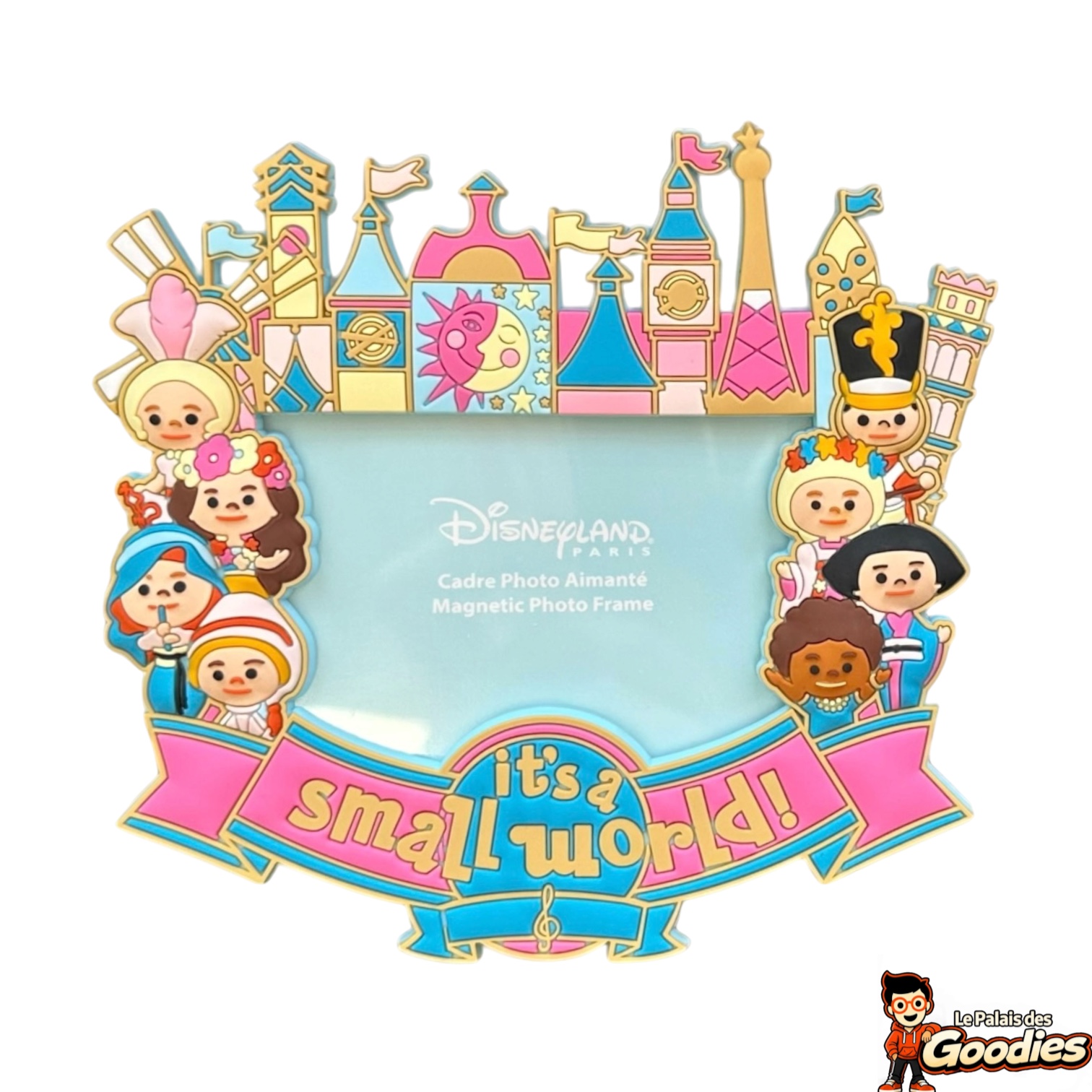 Disney - Its a small world : Cadre photo aimanté