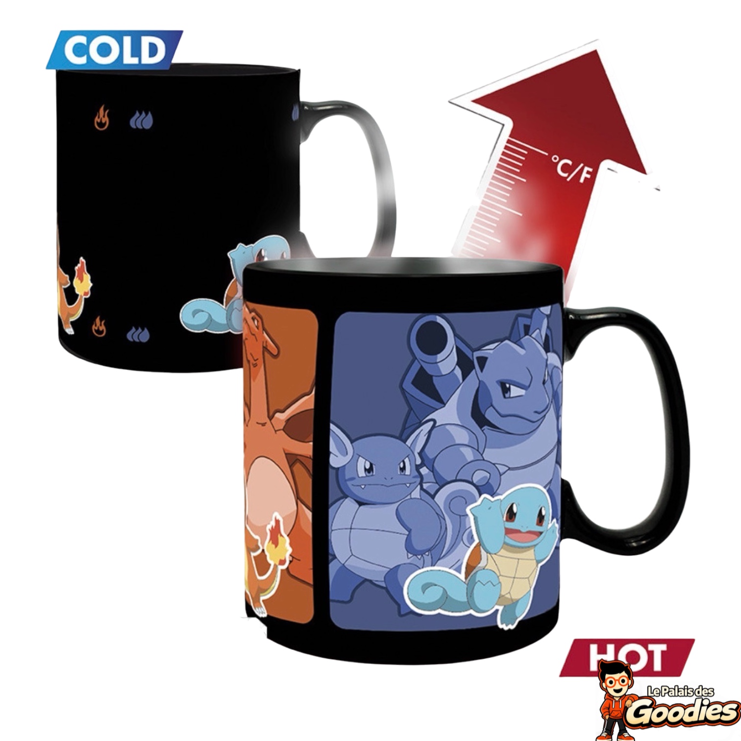 ABYstyle - Pokémon : Mug thermoréactif Évolution