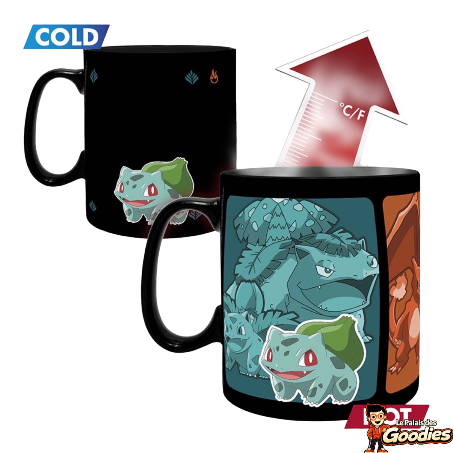 ABYstyle - Pokémon : Mug thermoréactif Évolution