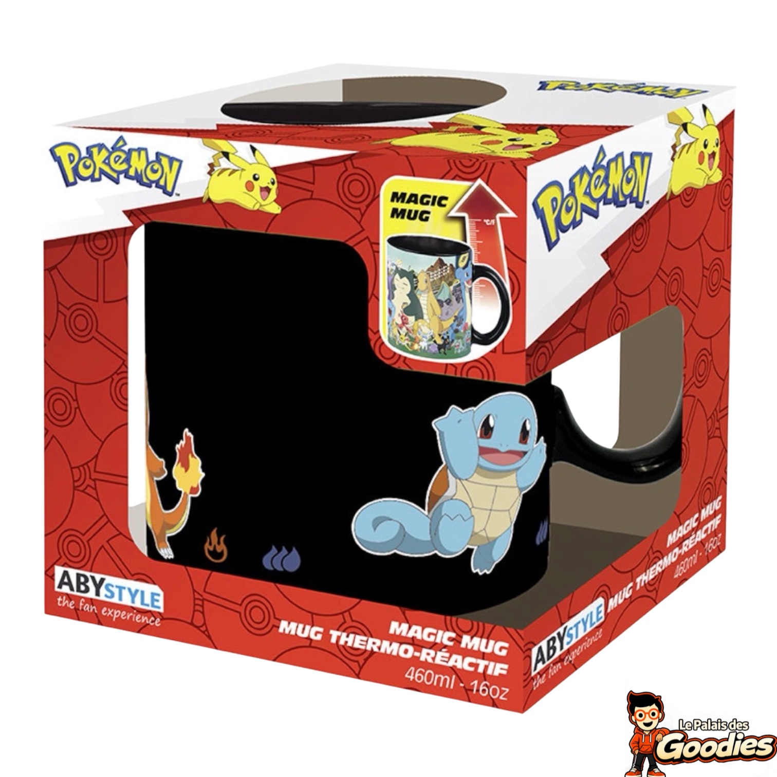 ABYstyle - Pokémon : Mug thermoréactif Évolution