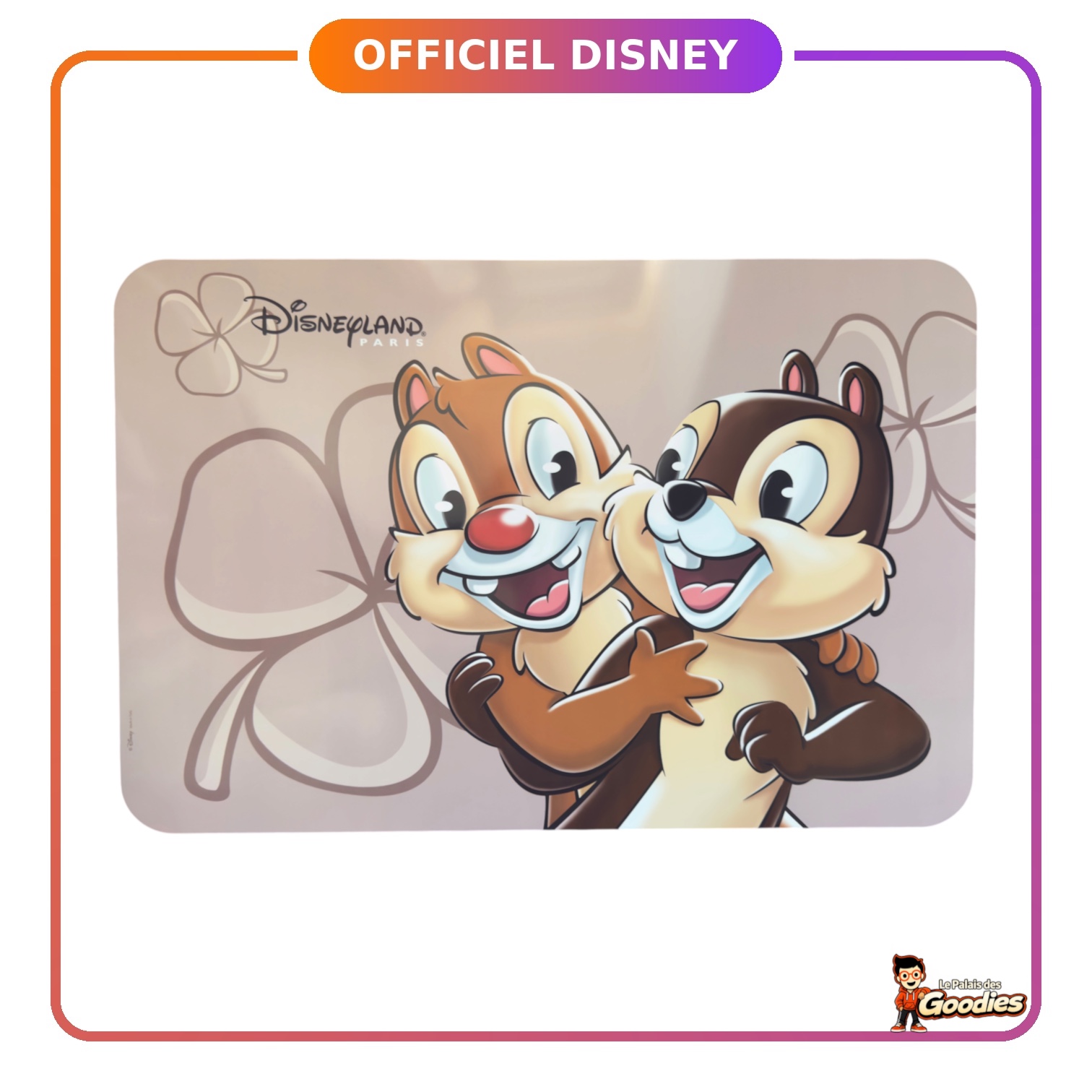 Disney - Tic et Tac : Set de table personnage