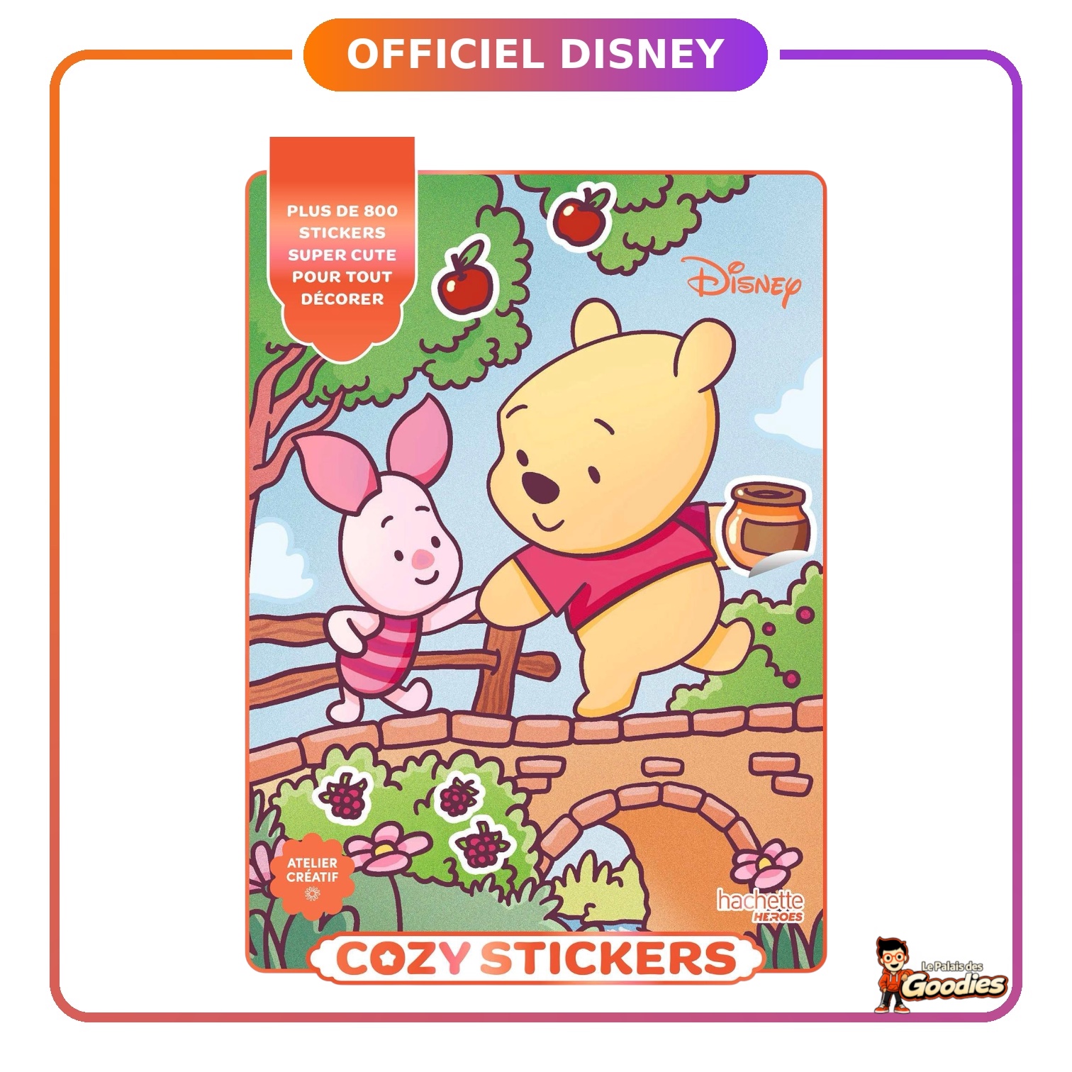 Disney - Cozy Stickers : Livre de 800 stickers à coller