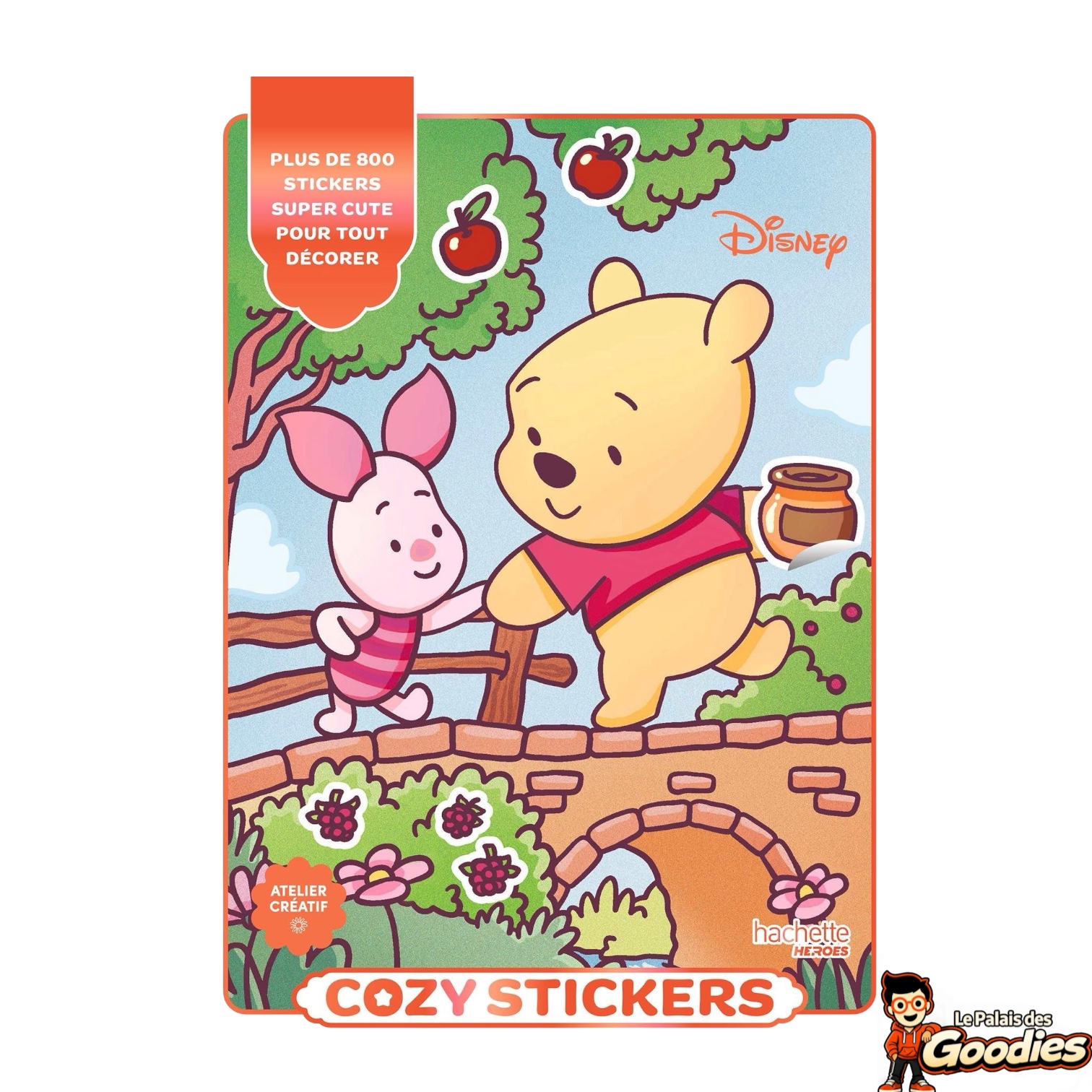Disney - Cozy Stickers : Livre de 800 stickers à coller