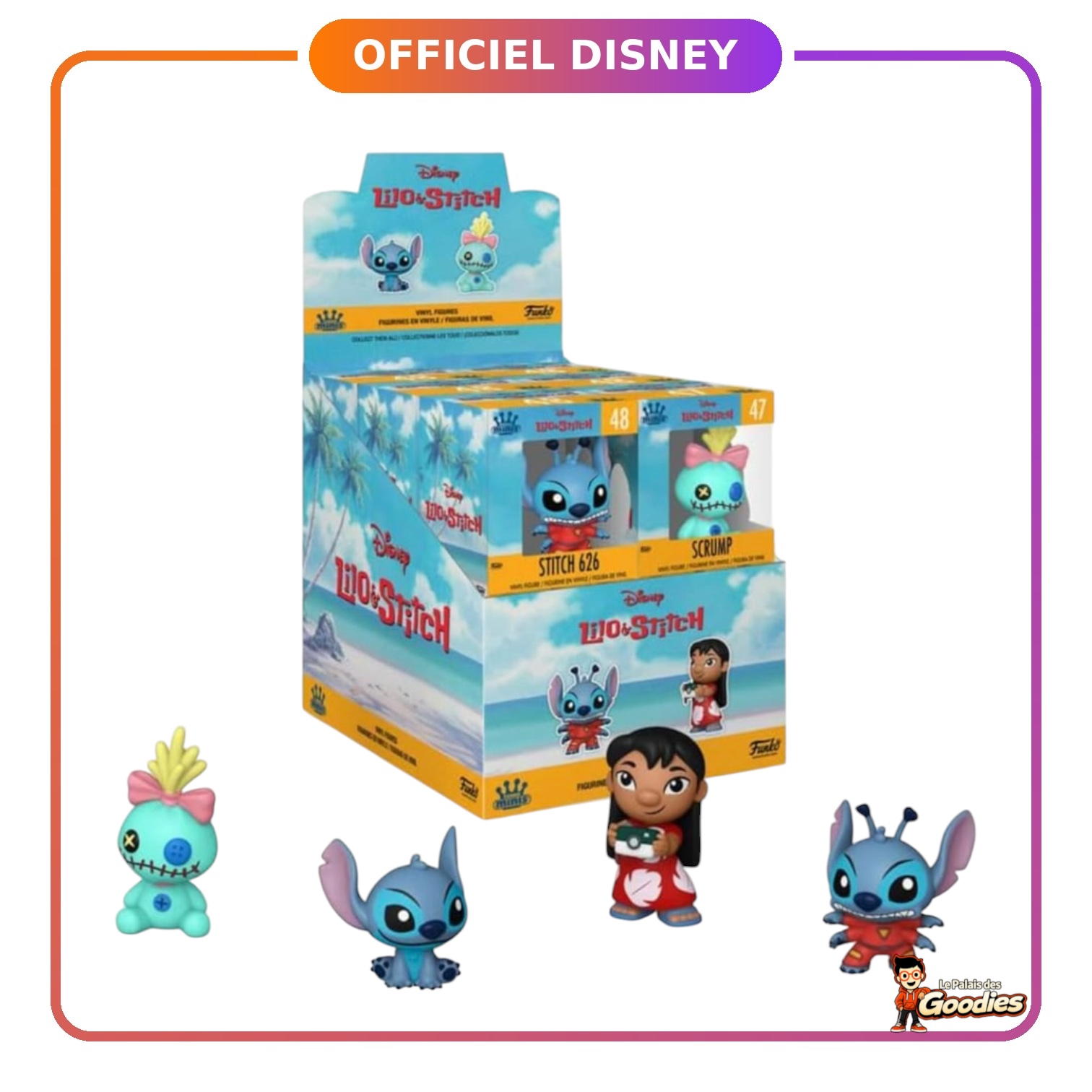 Funko - Lilo et Stitch : Figurine Minis Scrump n°47