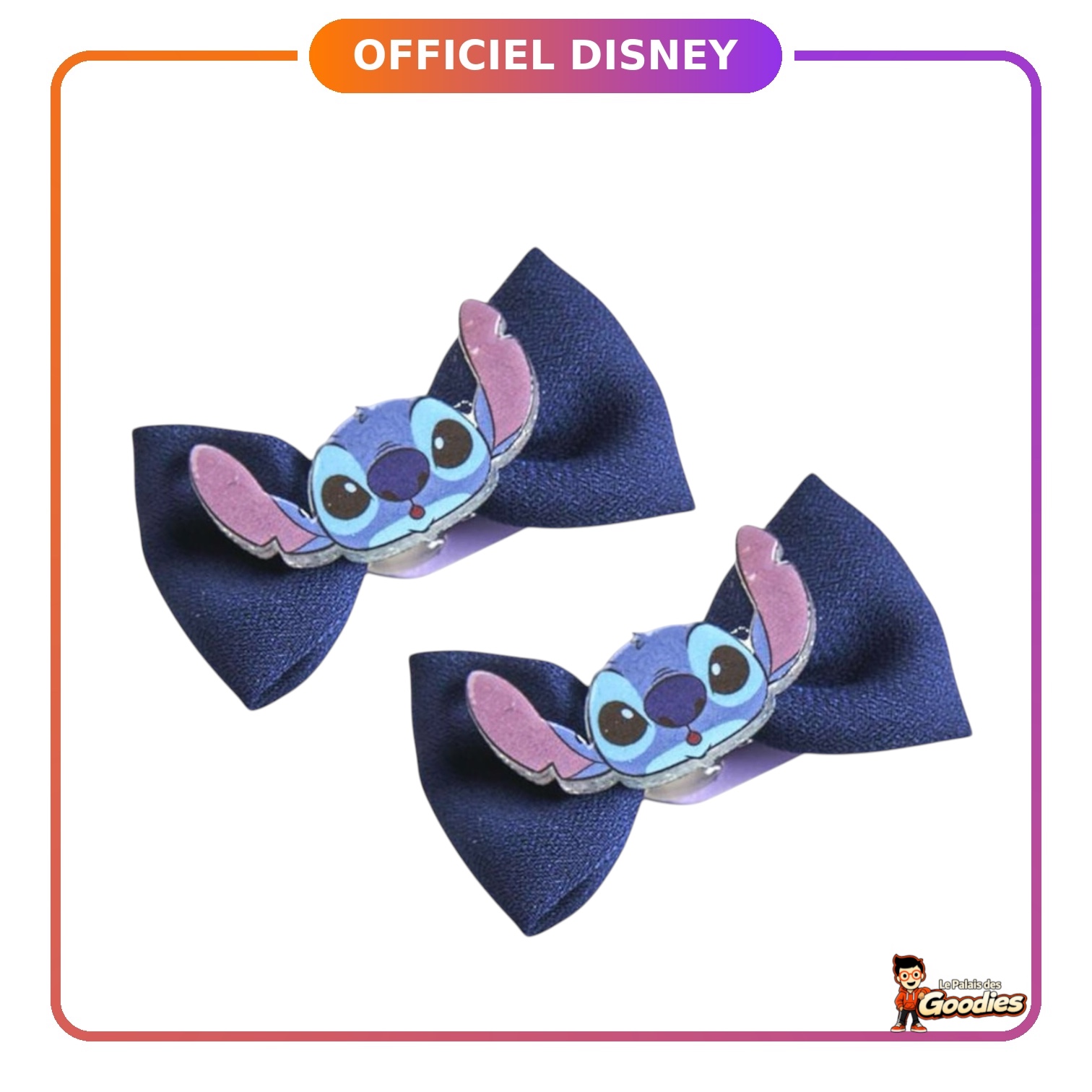 Disney - Lilo et Stitch : Lot de 2 Barrettes
