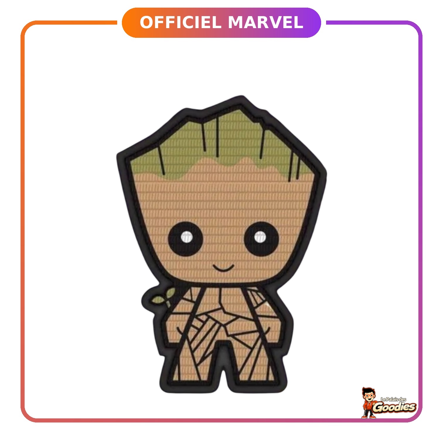 Marvel – Les Gardiens de la Galaxie : Patch thermocollant Baby Groot