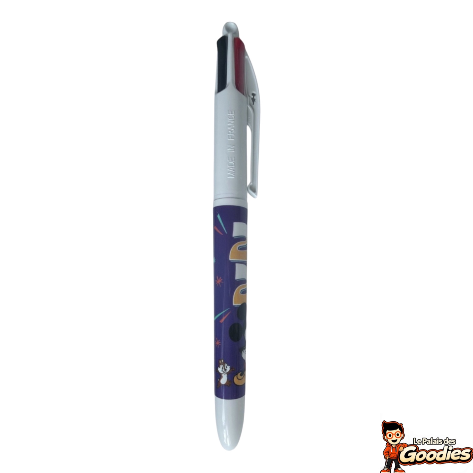 Disney - Mickey Mouse : Stylo BIC 4 couleurs "2026"
