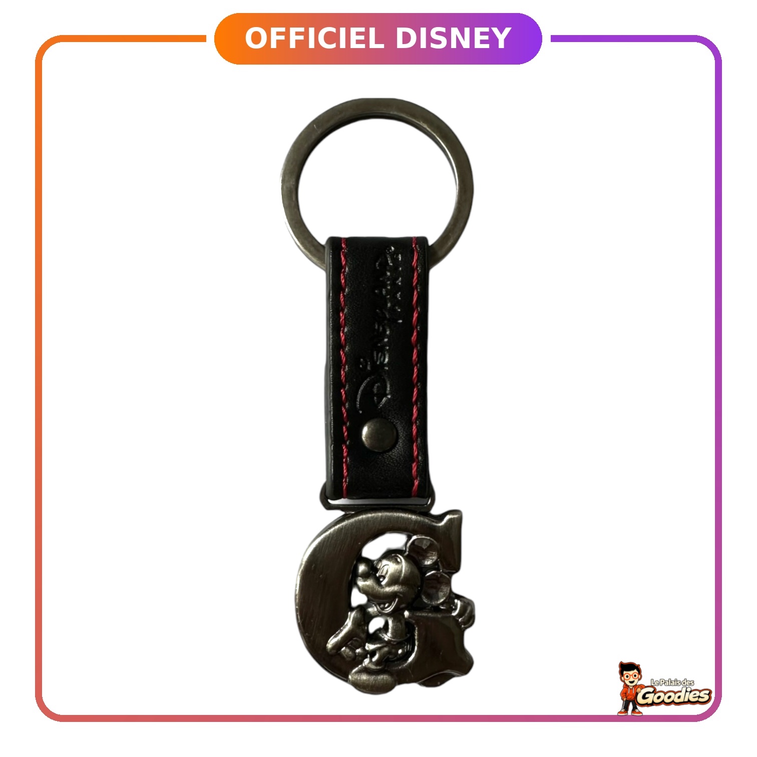 Disney - Mickey Mouse : Porte-clé lettre "G"