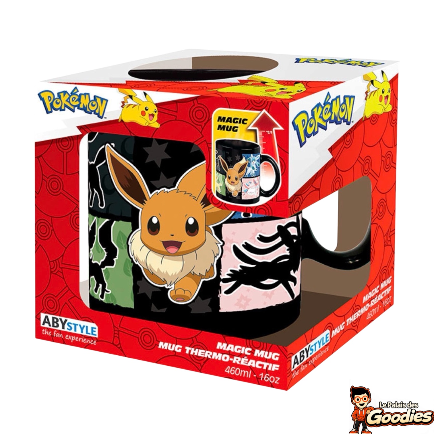 Pokémon - Évoli : Mug thermo-réactif