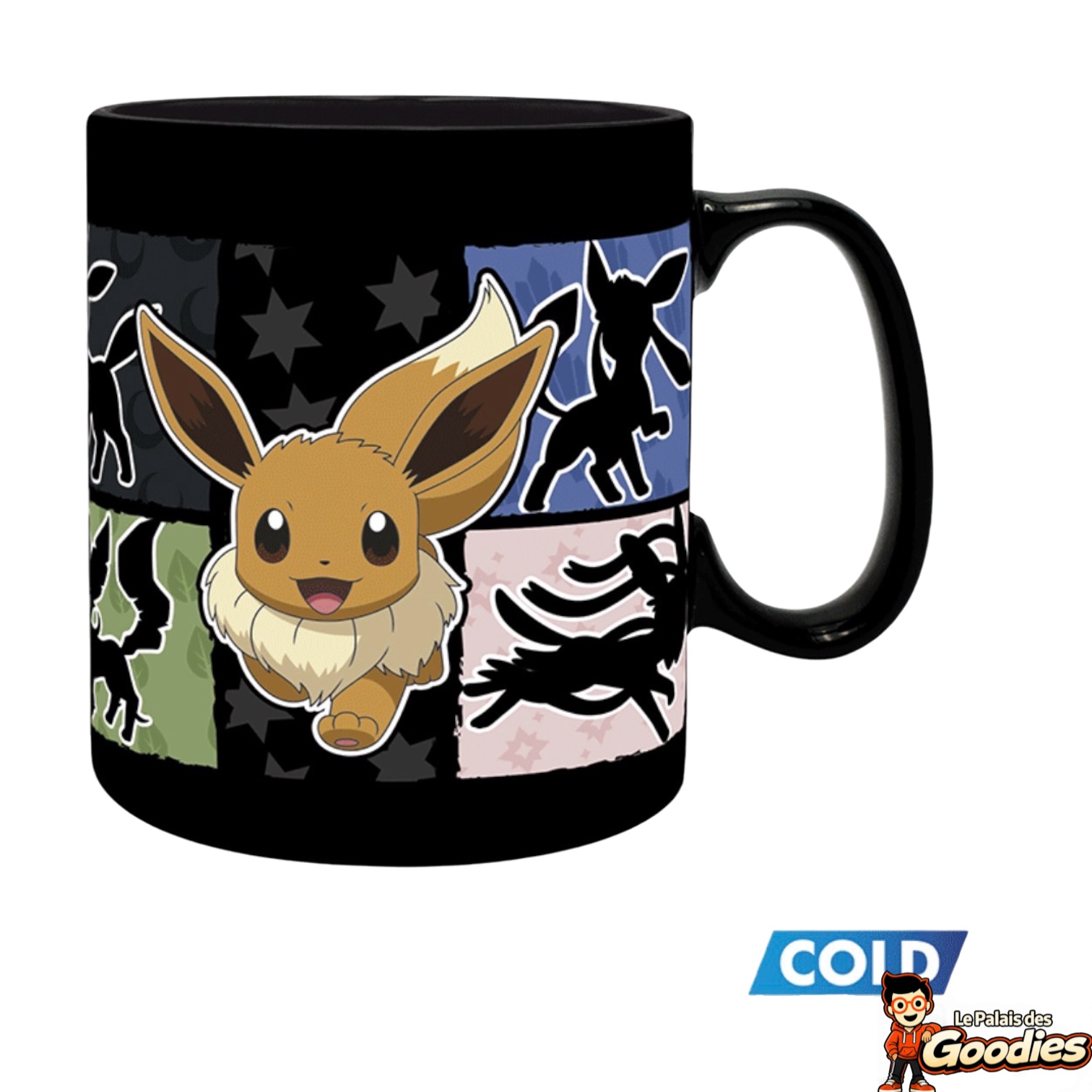 Pokémon - Évoli : Mug thermo-réactif
