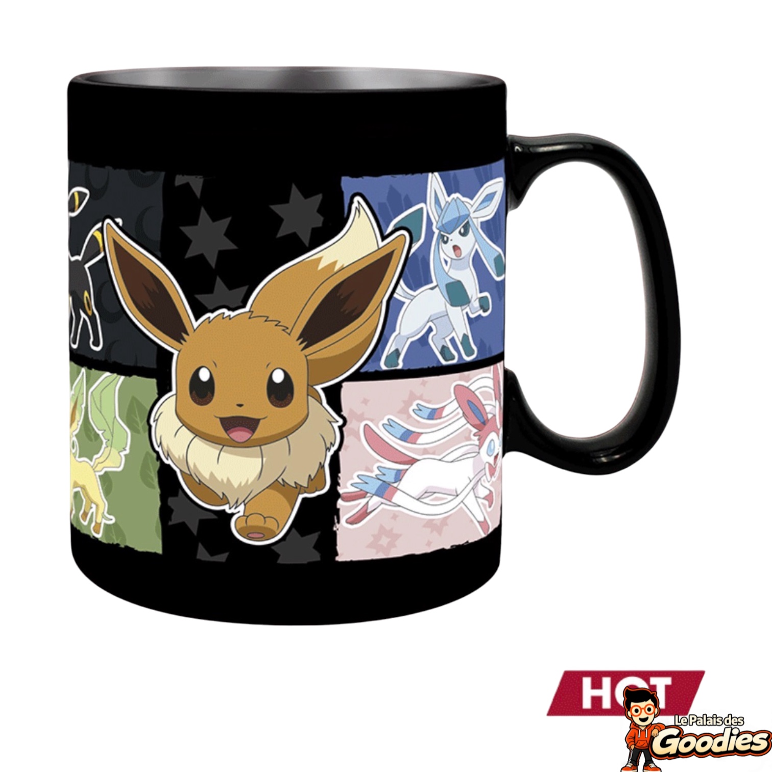 Pokémon - Évoli : Mug thermo-réactif