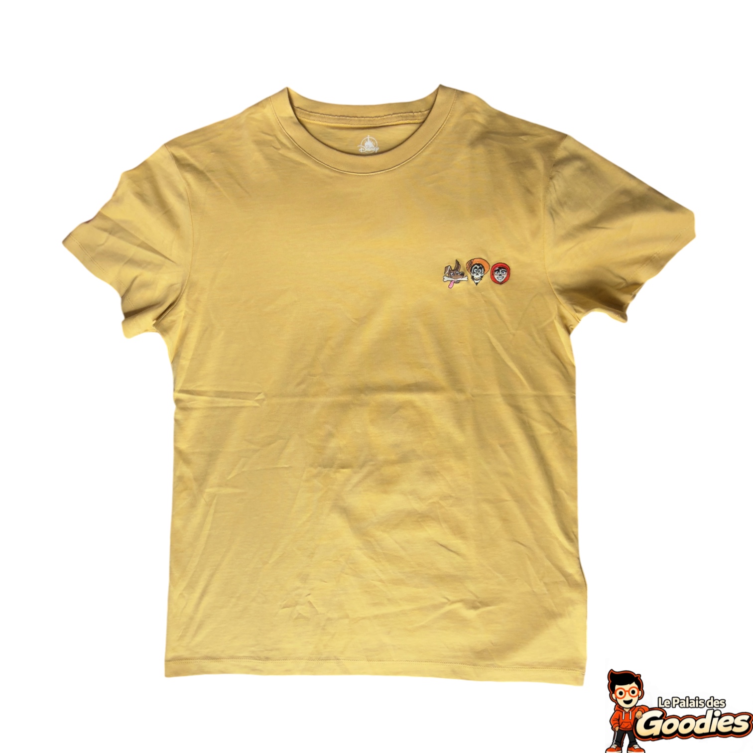 Disney Pixar - Coco : T-shirt brodé Miguel, Héctor et Dante