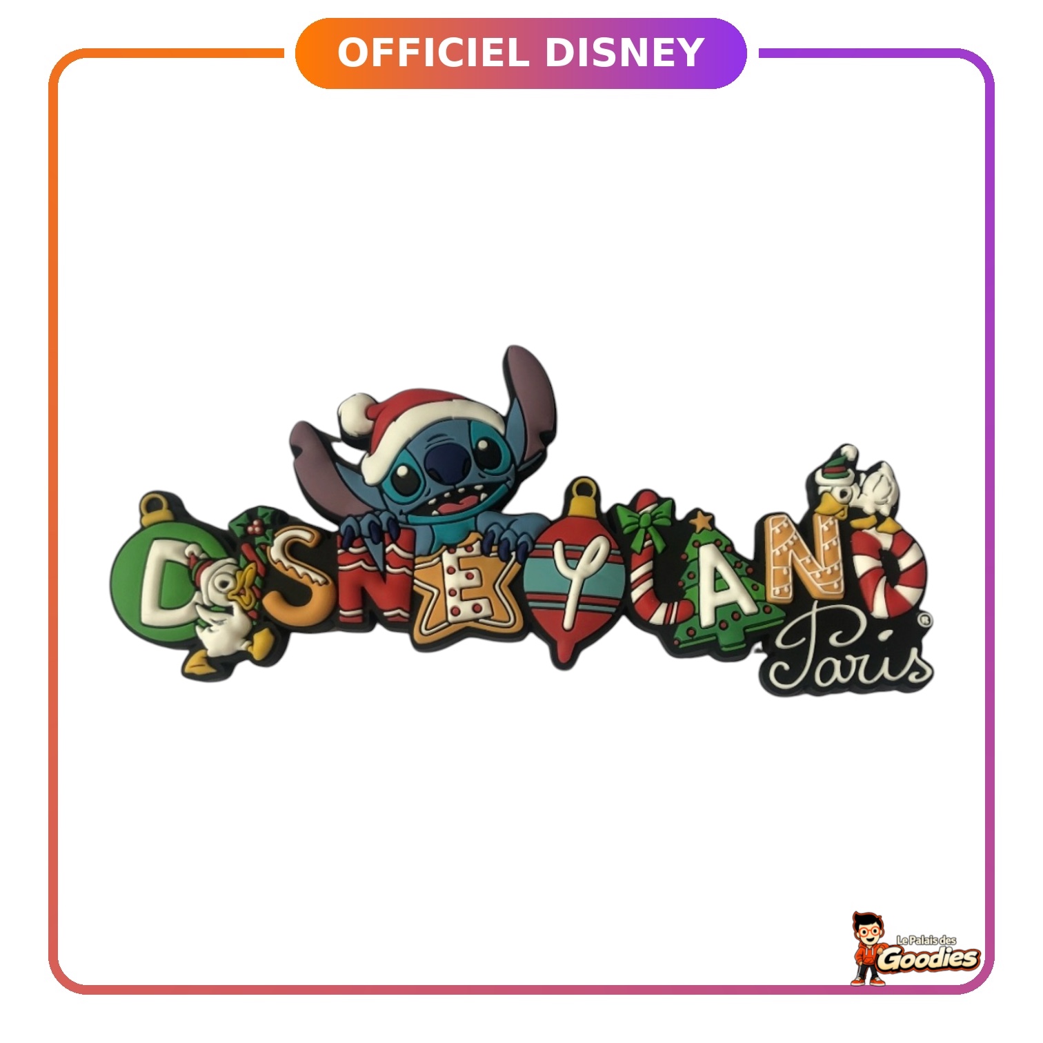 Disney - Lilo et Stitch : Magnet Stitch noël