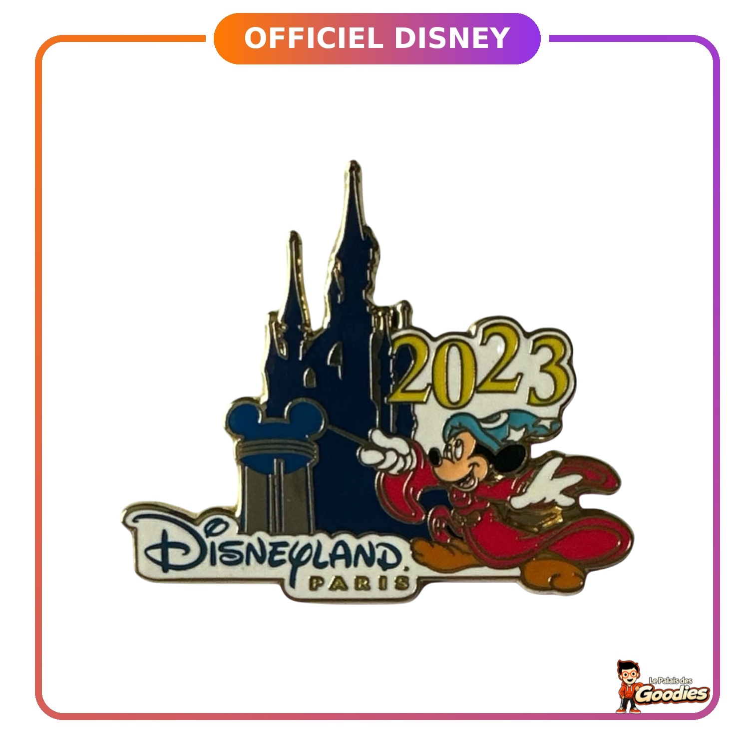 Disney - Mickey Mouse : Pins château 2023 0E