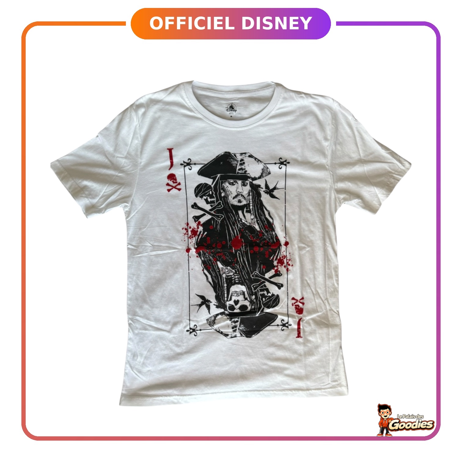 Disney - Pirates des Caraïbes : T-Shirt Jack