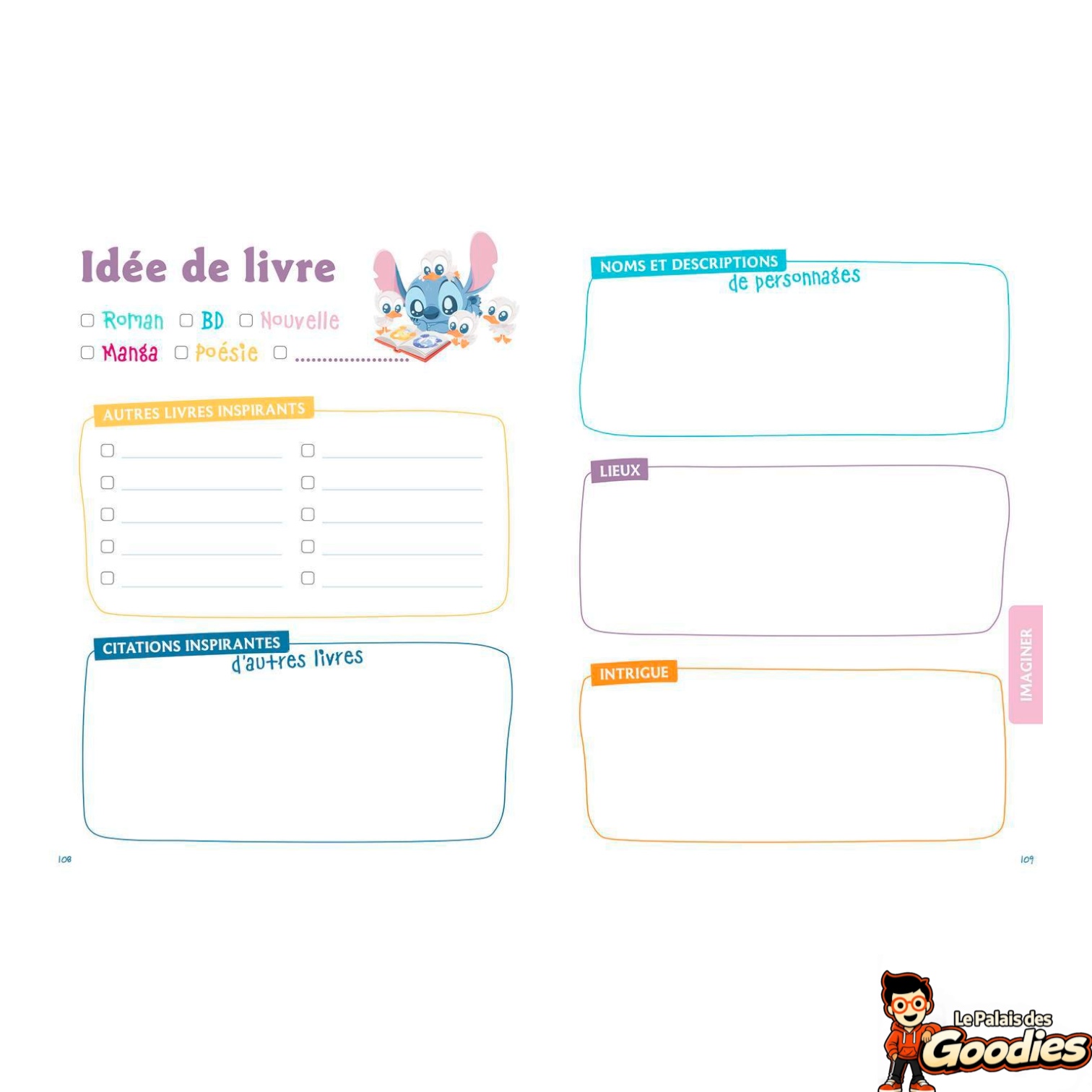 Disney - Lilo et Stitch : Journal créaStitch