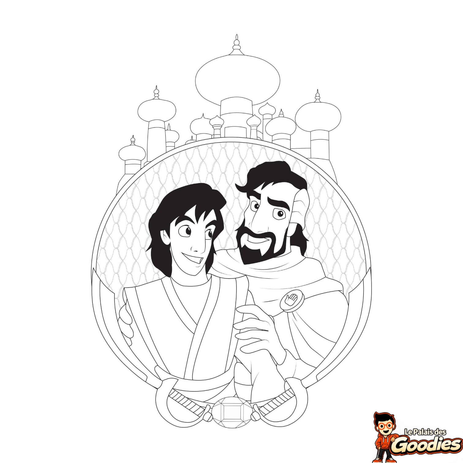 Disney - Art thérapie : Mini-bloc de coloriages "En famille"