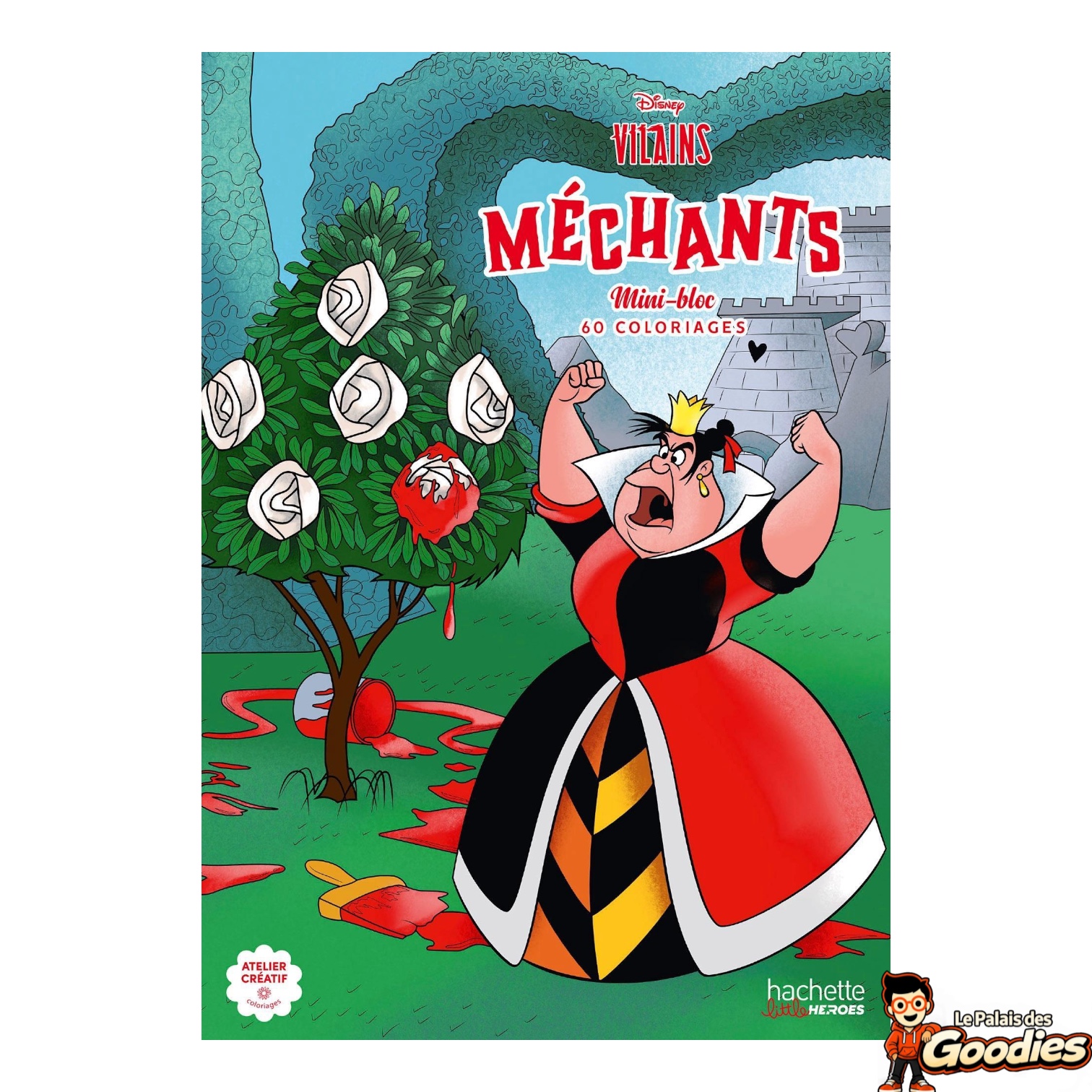 Disney - Villains : Mini-bloc de coloriages "Méchants"