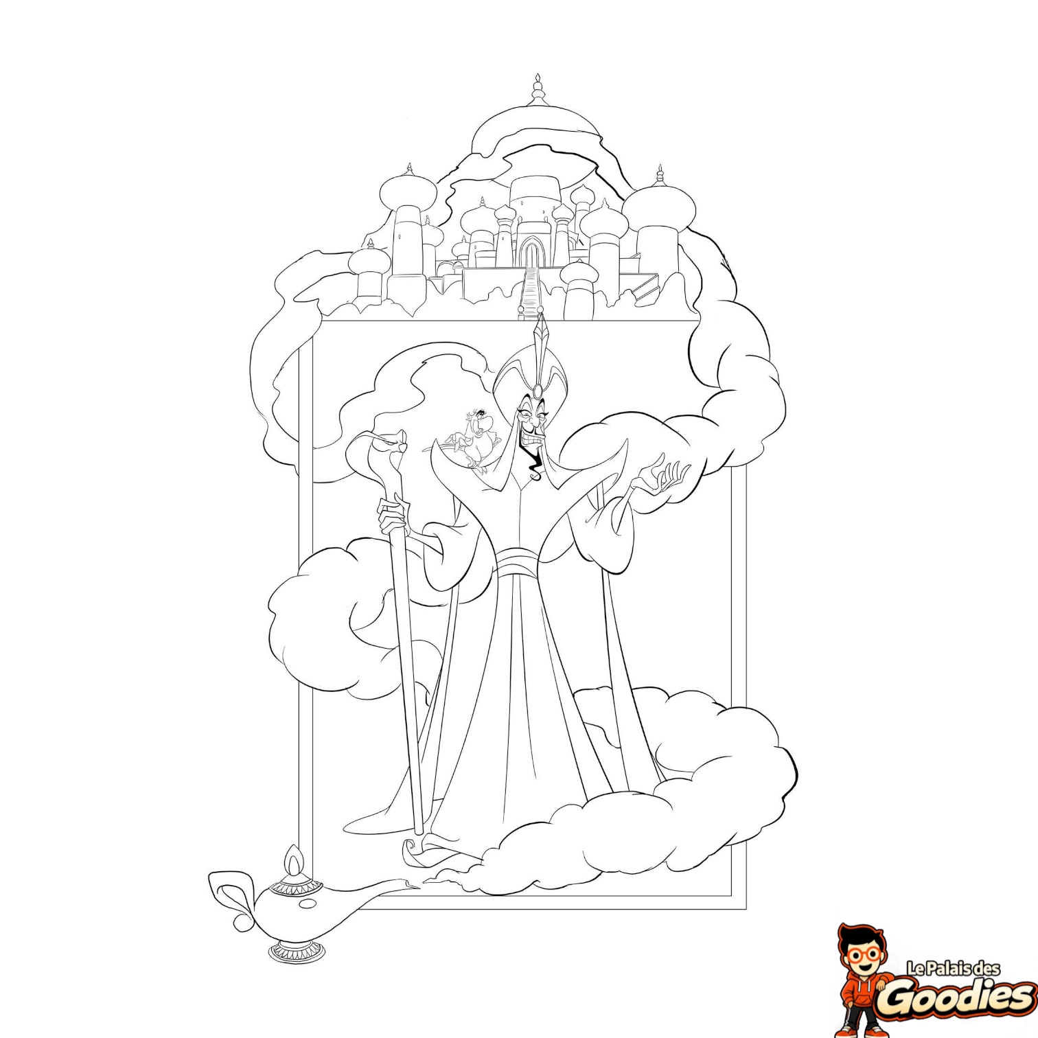 Disney - Villains : Mini-bloc de coloriages "Méchants"