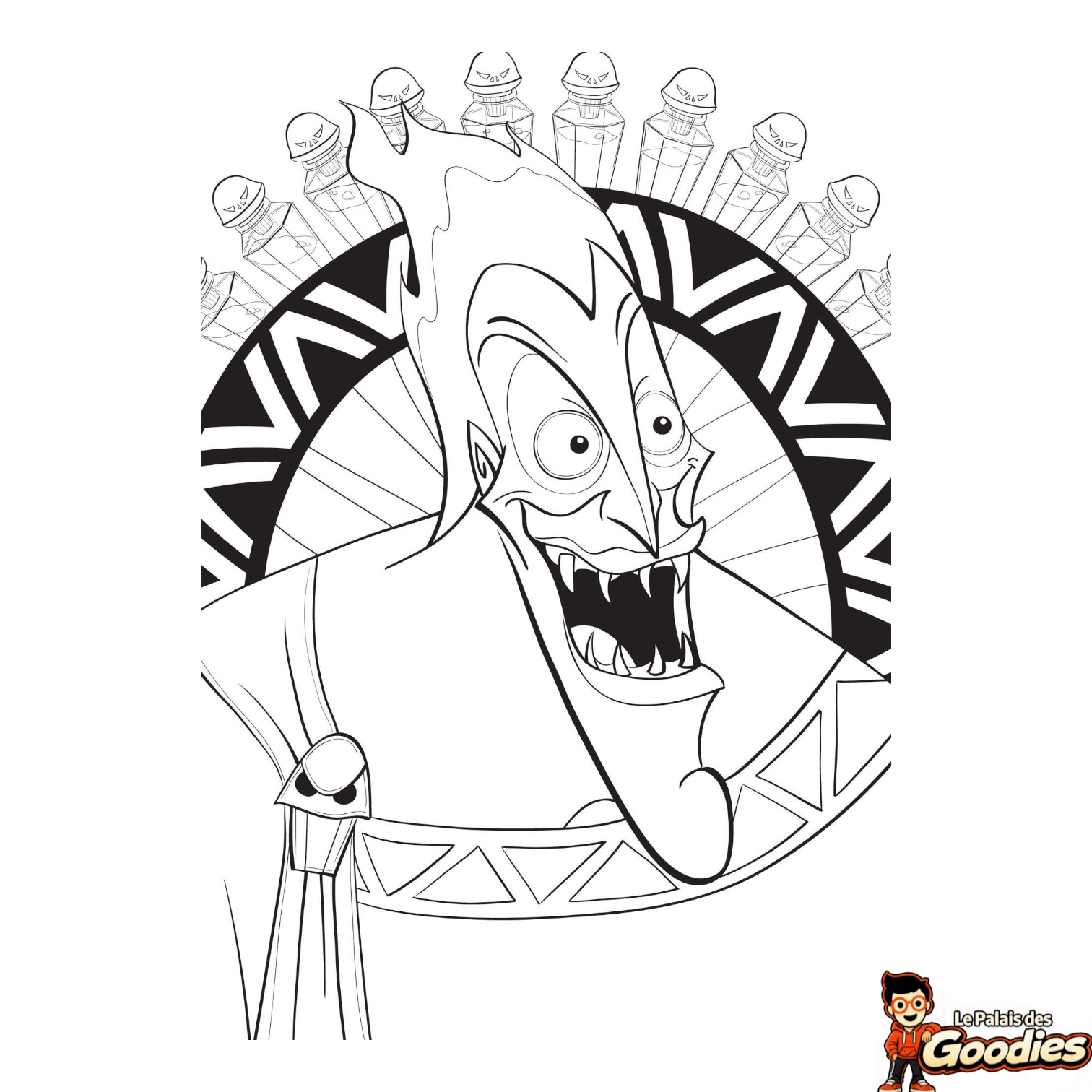 Disney - Atelier créatif : Mini-bloc de coloriages "Portraits"