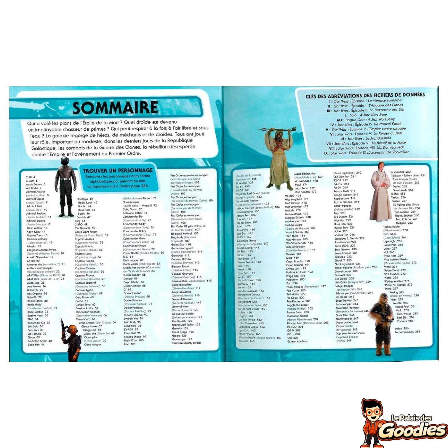 Disney - Star Wars : Lencyclopédie des personnages, toutes les trilogies