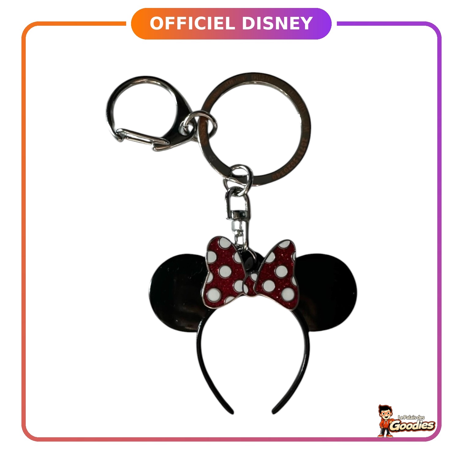 Disney - Minnie Mouse : Porte-clé "Serre-Tête"