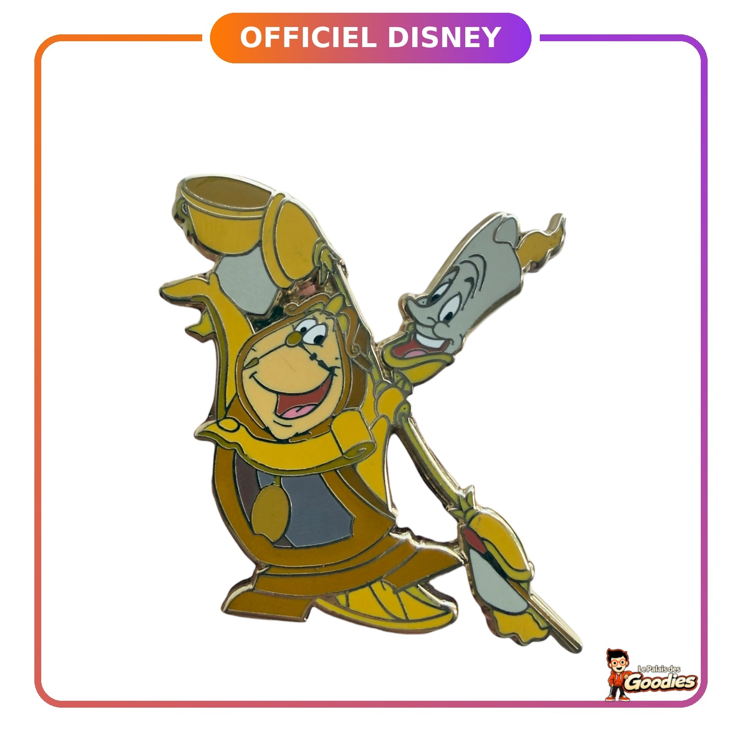 Disney - La Belle et la Bête : Pins Lumière et Big Ben OE