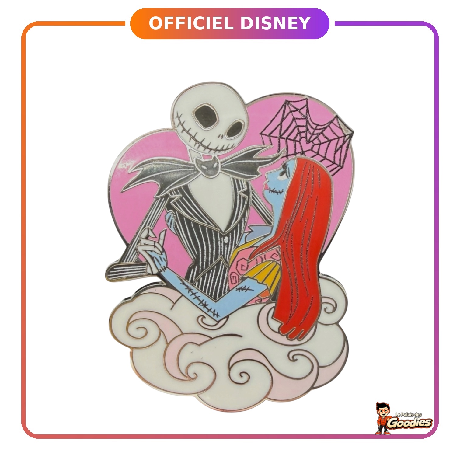 Disney - Létrange noël de Monsieur Jack : Pins Jack et Sally OE