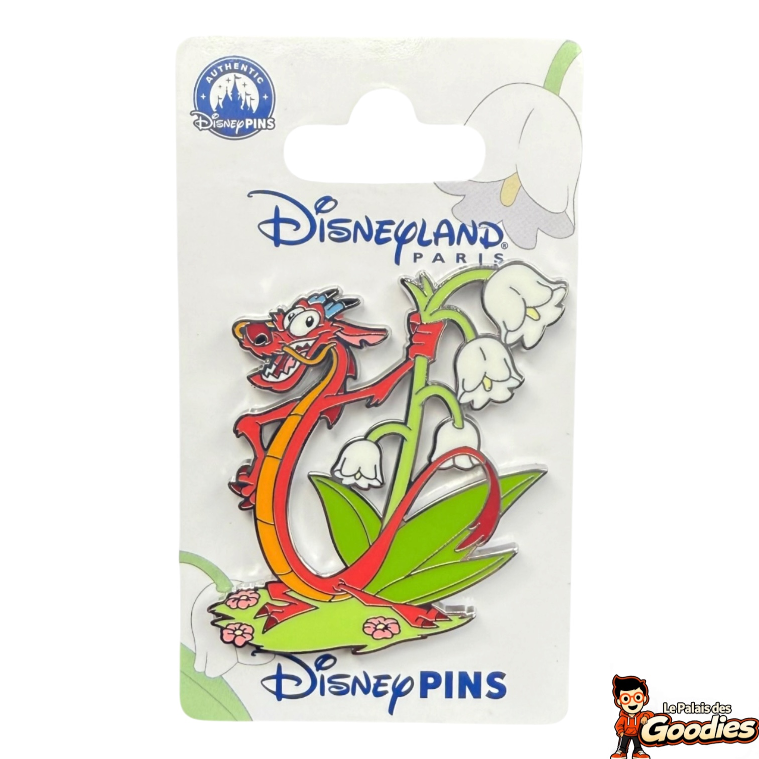 Disney - Mulan : Pins Mushu muguet OE