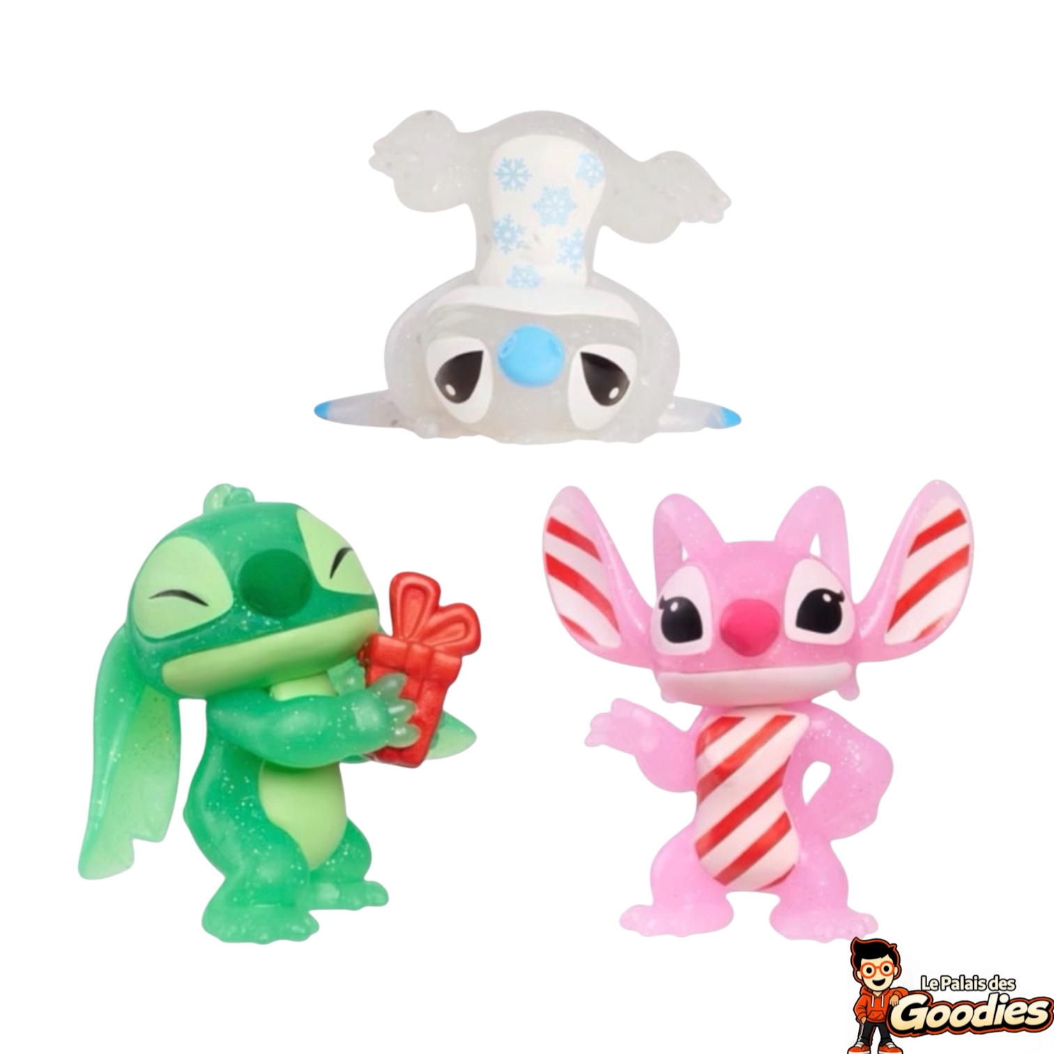 Disney - Lilo et Stitch : Lot de 3 mini figurines "Holiday Collection"