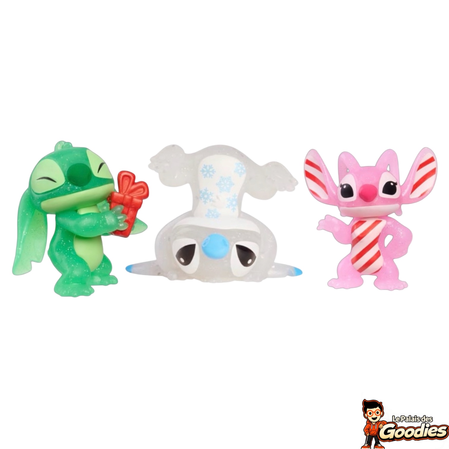 Disney - Lilo et Stitch : Lot de 3 mini figurines "Holiday Collection"