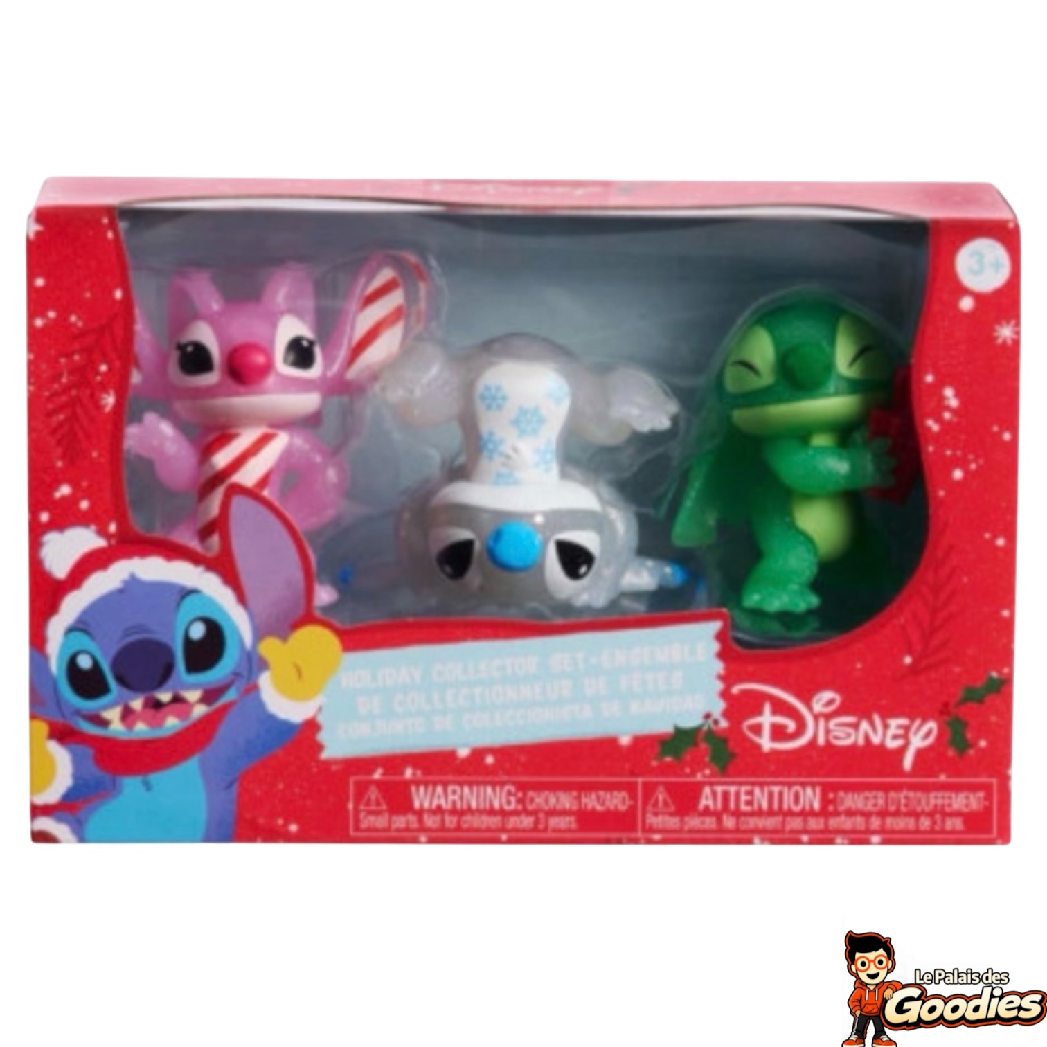 Disney - Lilo et Stitch : Lot de 3 mini figurines "Holiday Collection"