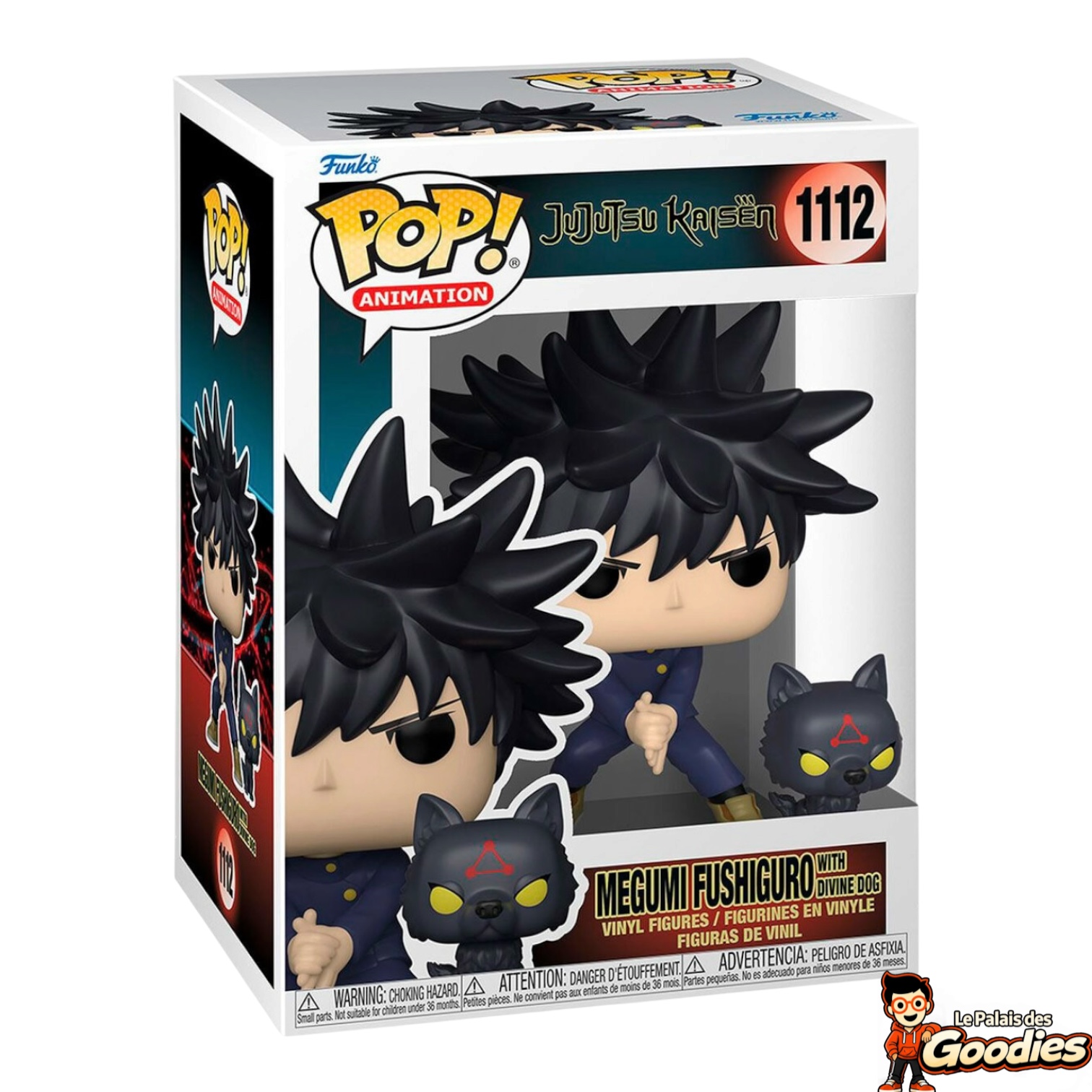 Jujutsu Kaisen - Funko Pop N°1112 : Megumi with Dogs