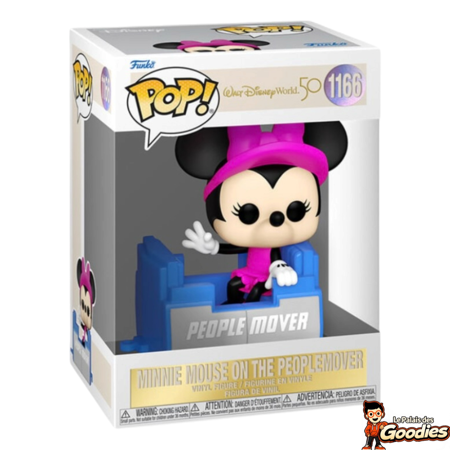 Disney - Funko Pop Bobble Head : Minnie on the peoplemover