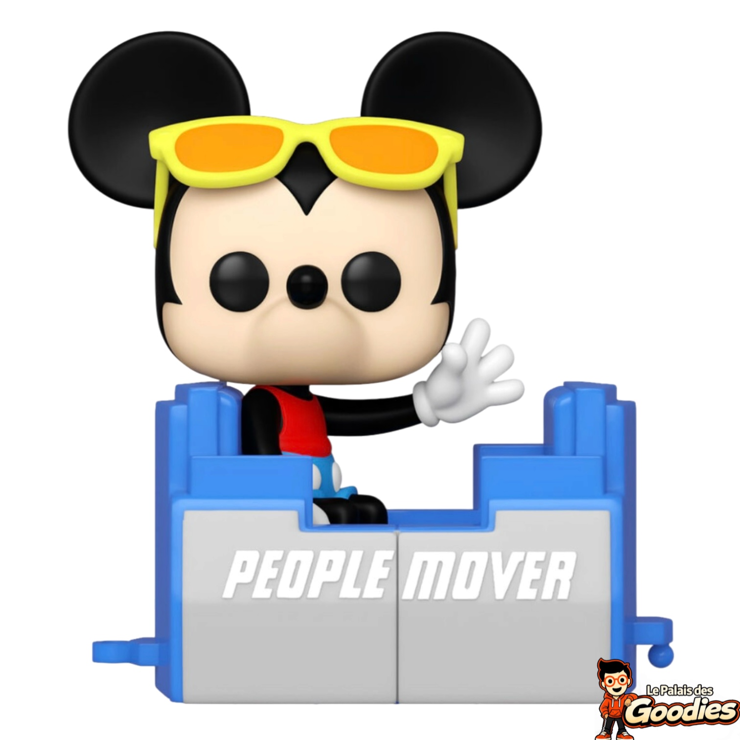 Funko - Walt Disney World 50 : Pop n°1163 Mickey Mouse on the PeopleMover
