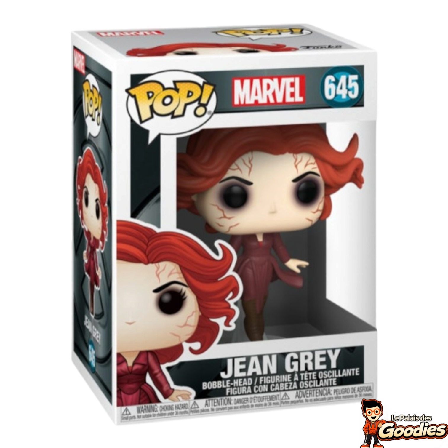 Marvel - Funko Pop Bobble Head N°645 : Jean Grey