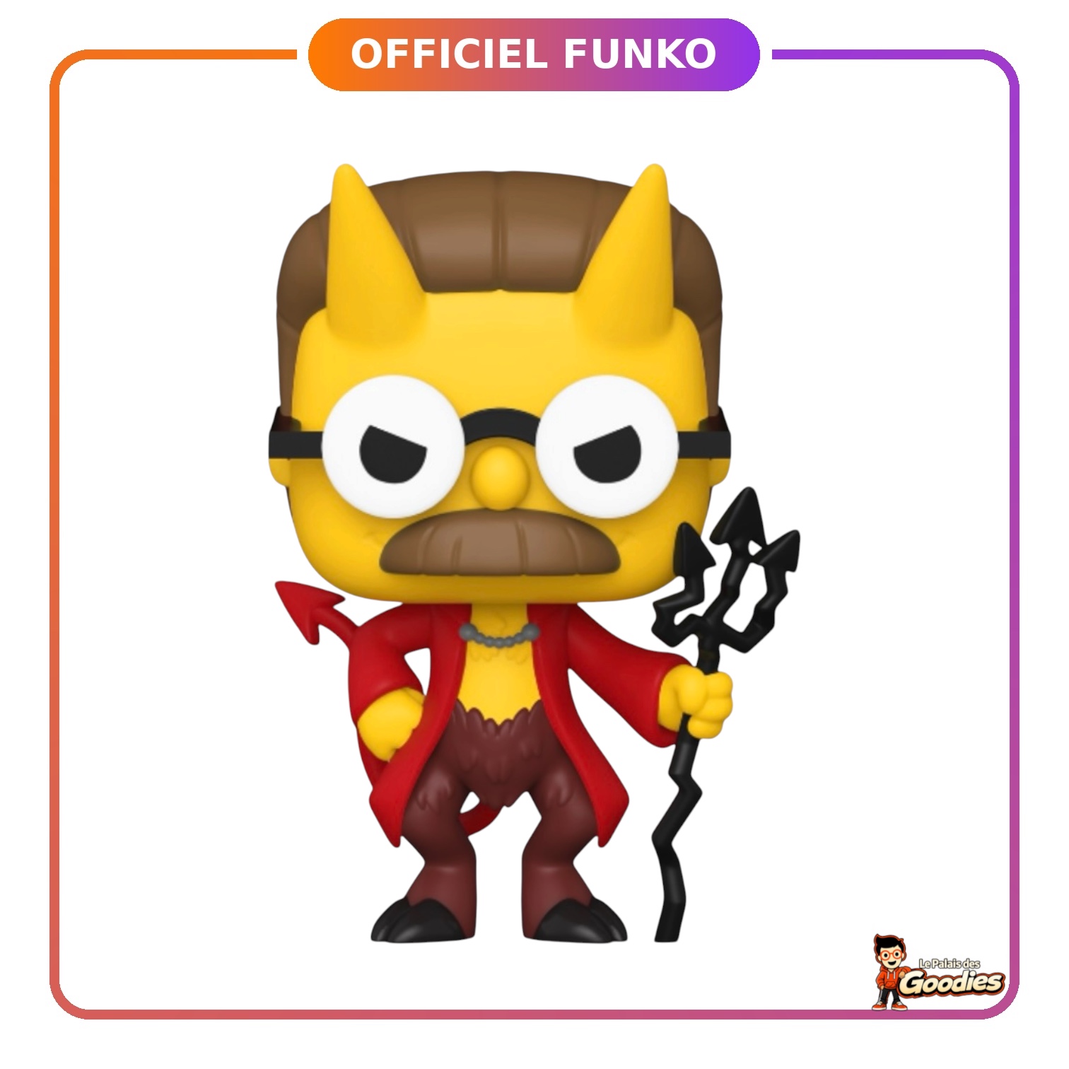 The Simpsons - Bobble Head Funko Pop N°1029 : Devil Flanders