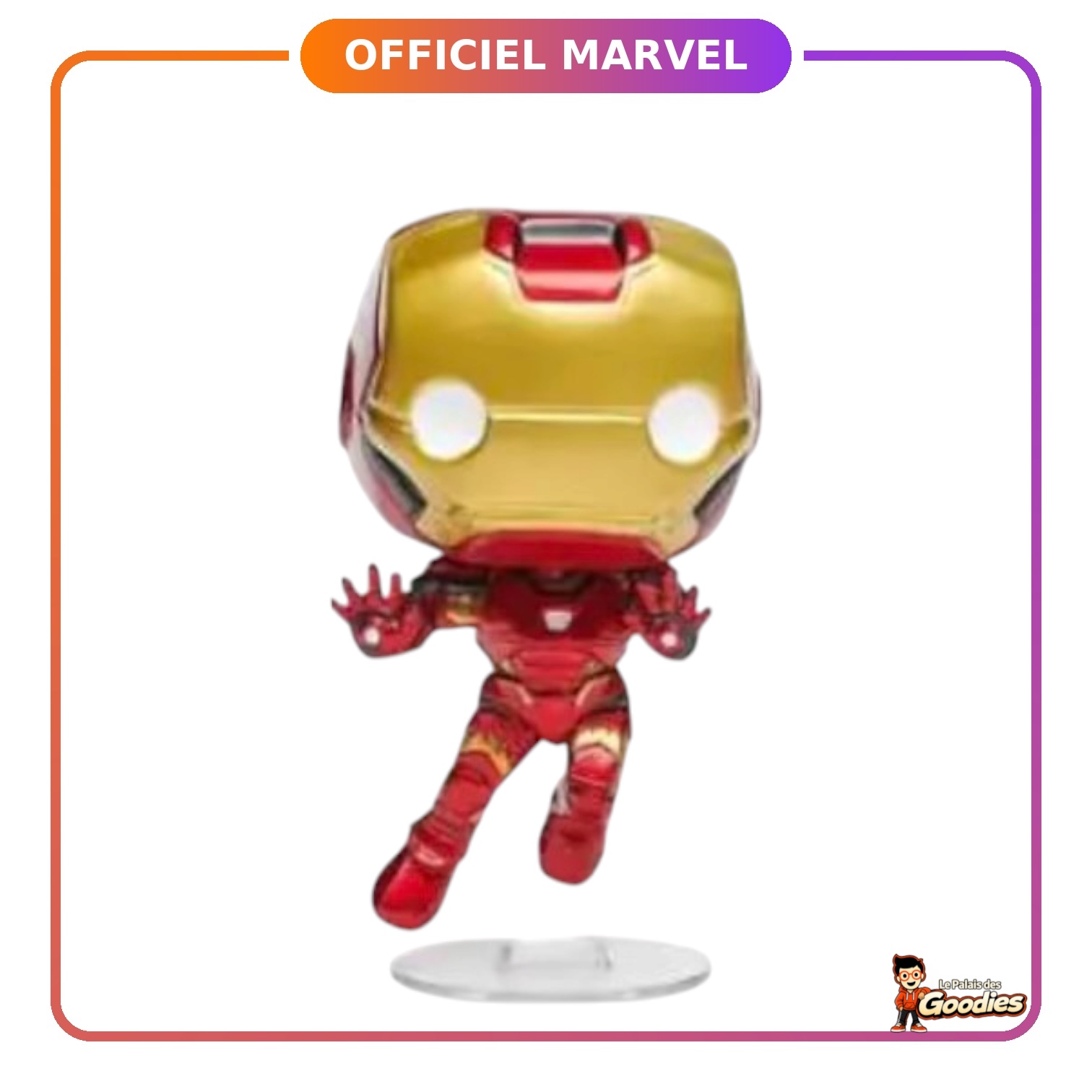 Funko - Marvel : Pop n°616 Iron Man W.E.B.