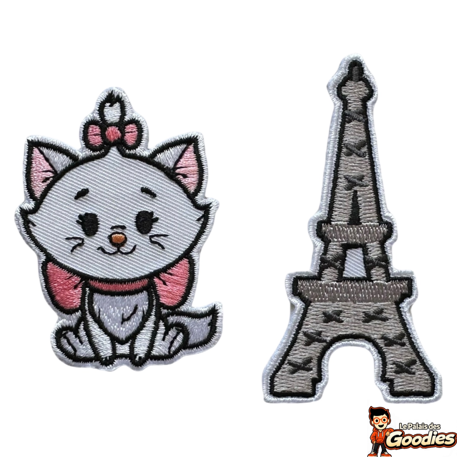 Disney - Les Aristochats : Lot de 2 patchs autocollants