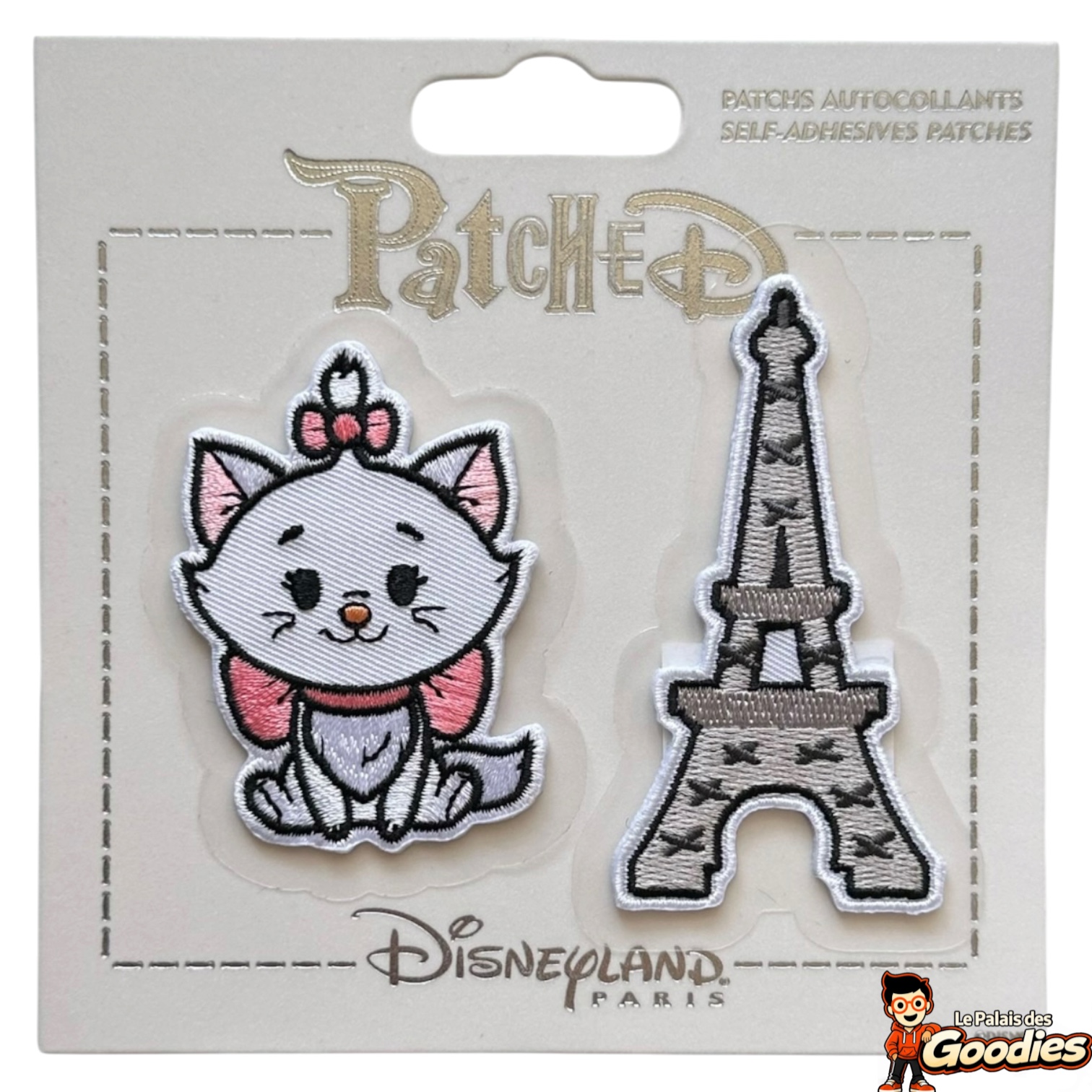 Disney - Les Aristochats : Lot de 2 patchs autocollants