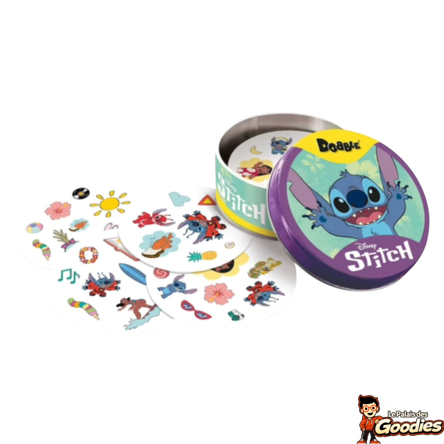Dobble - Lilo et Stitch : Jeu de société Stitch