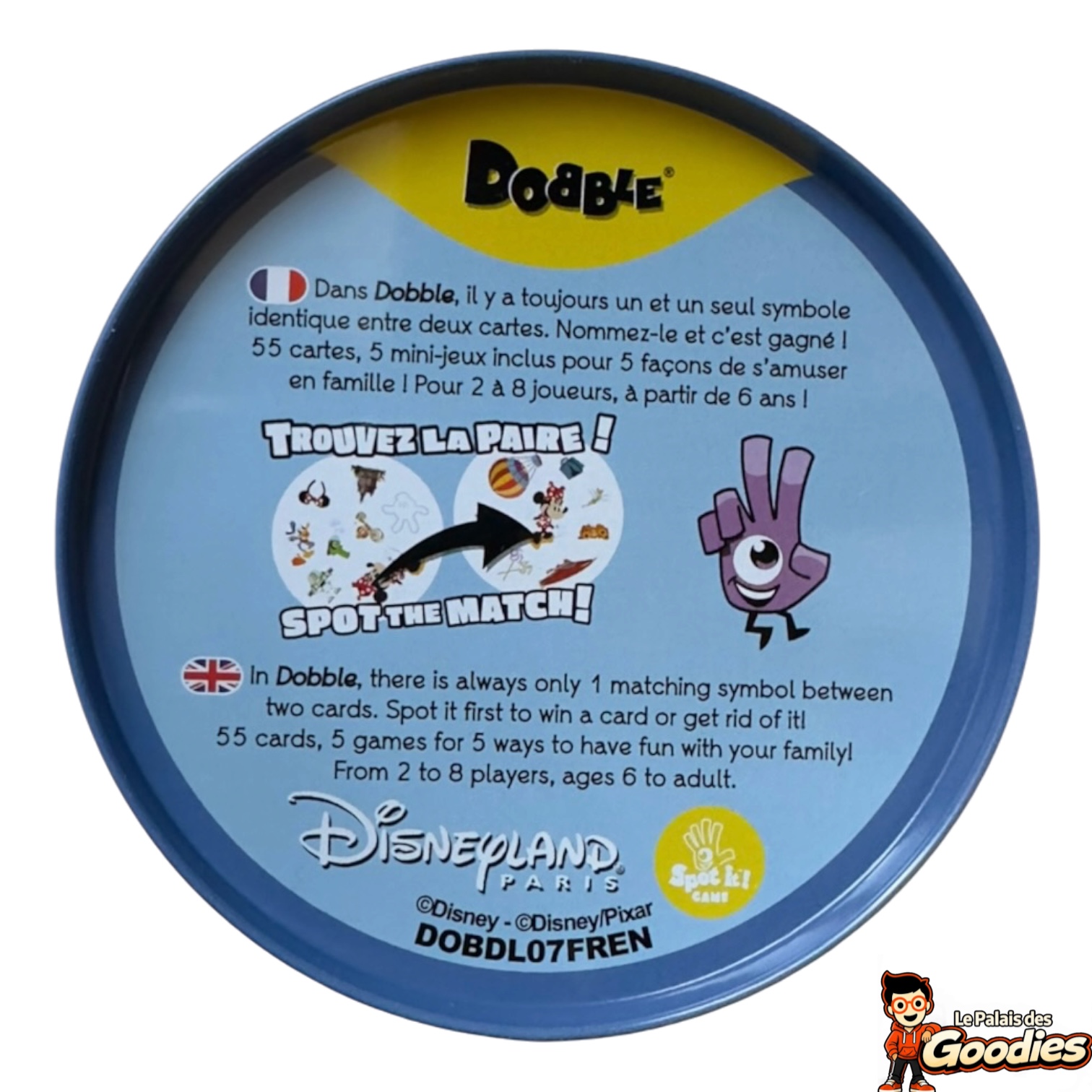 Dobble - Jeux de société : Edition Disney